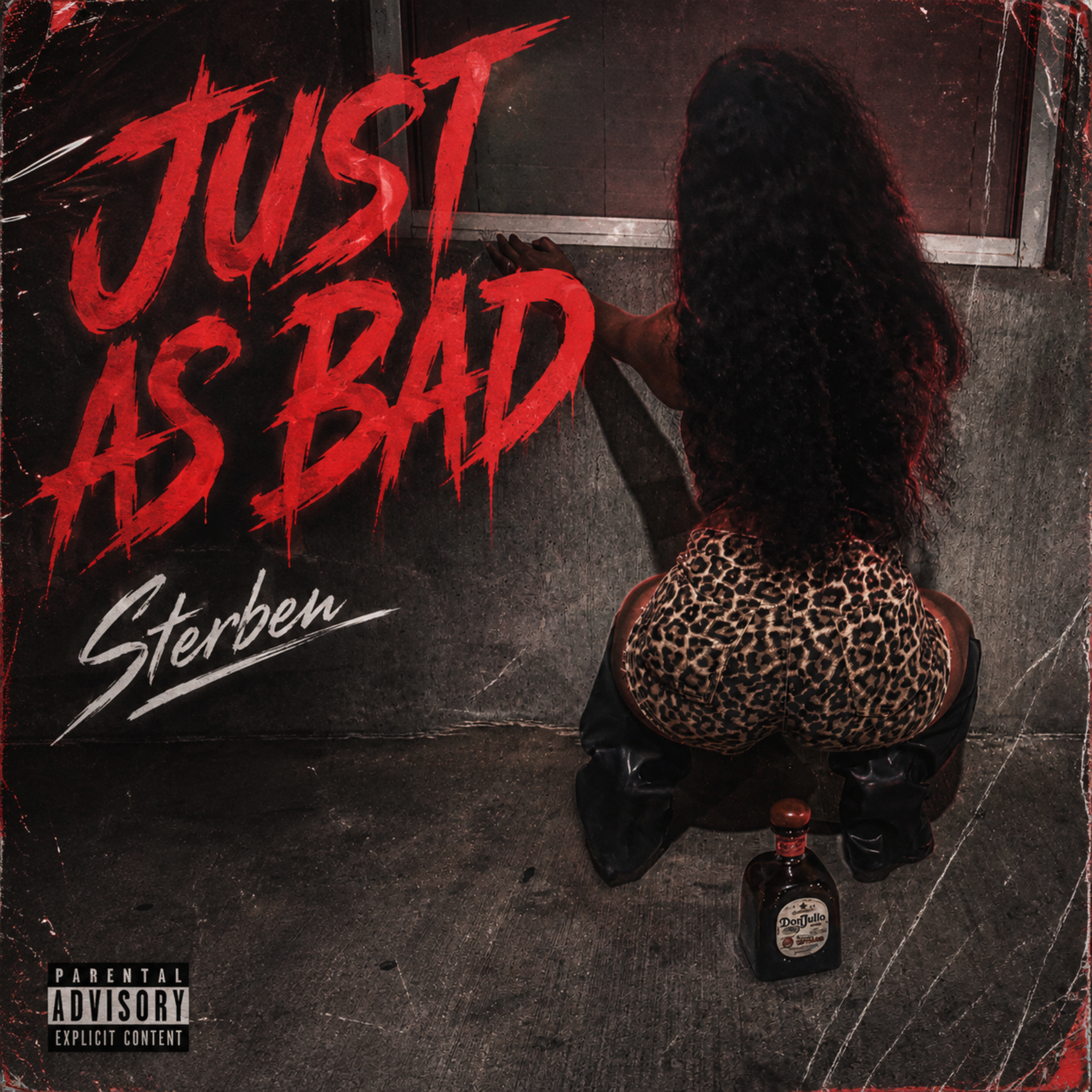 JUST AS BAD by Sterben cover art