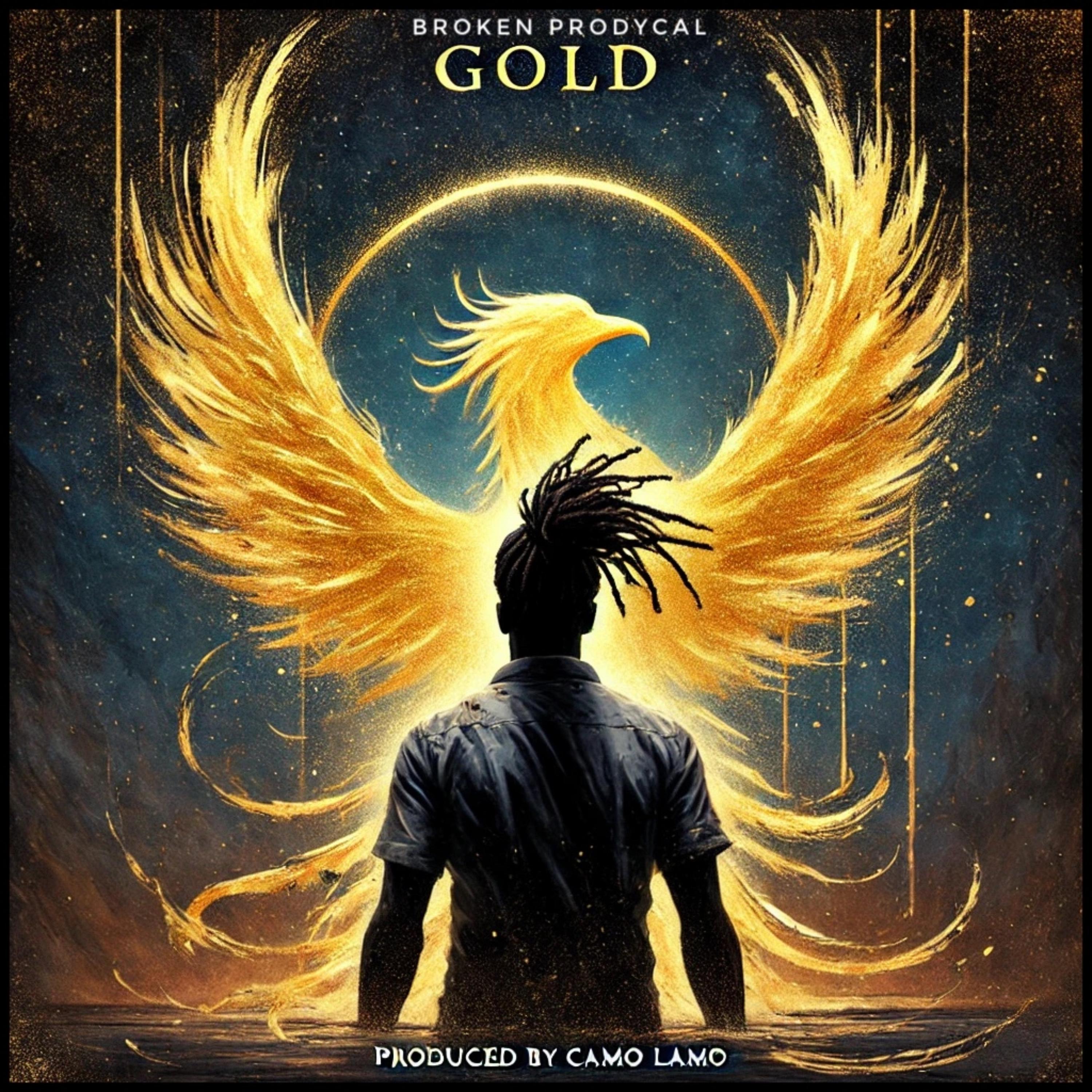 Gold artwork