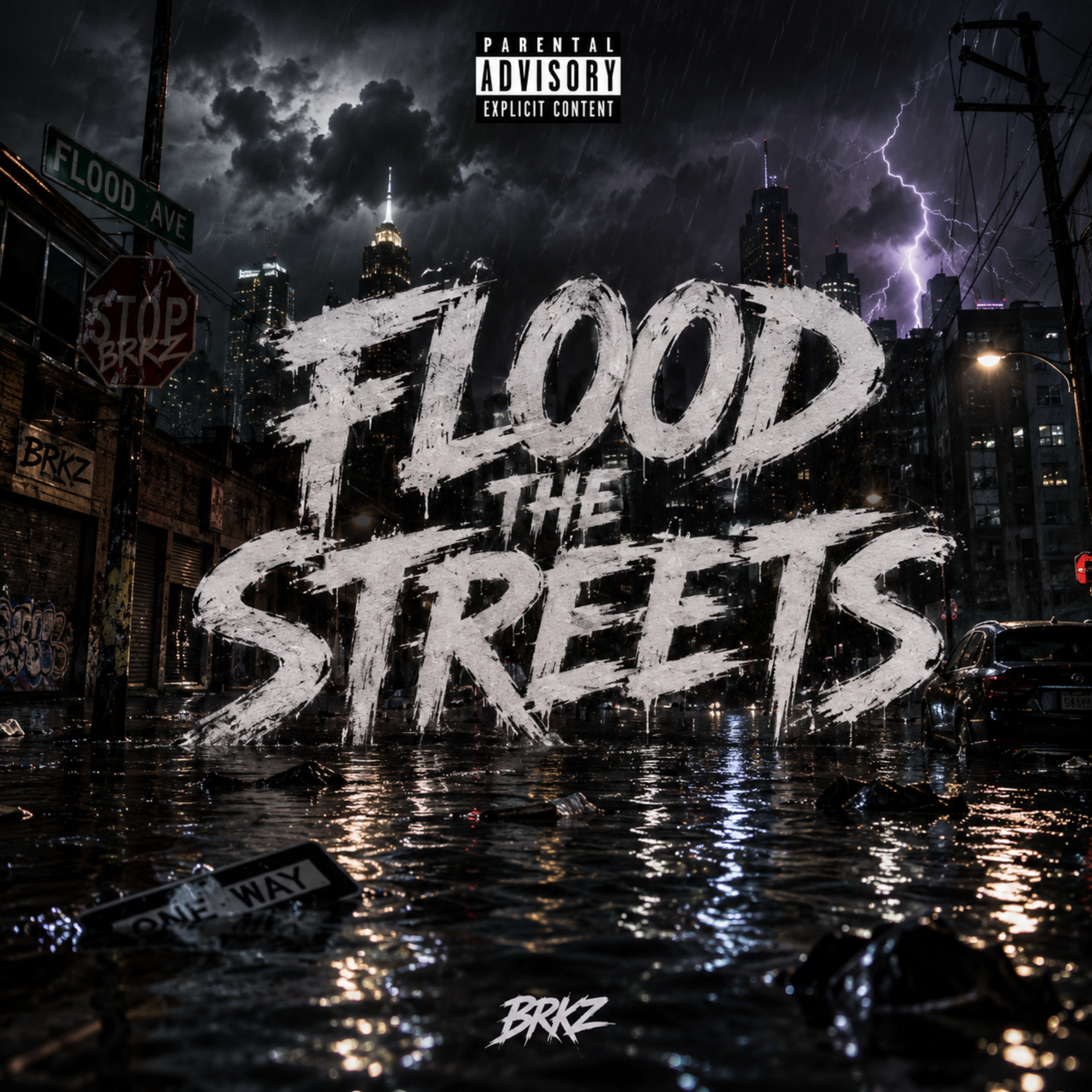 Flood The Streets by Backwood BRKZ cover art