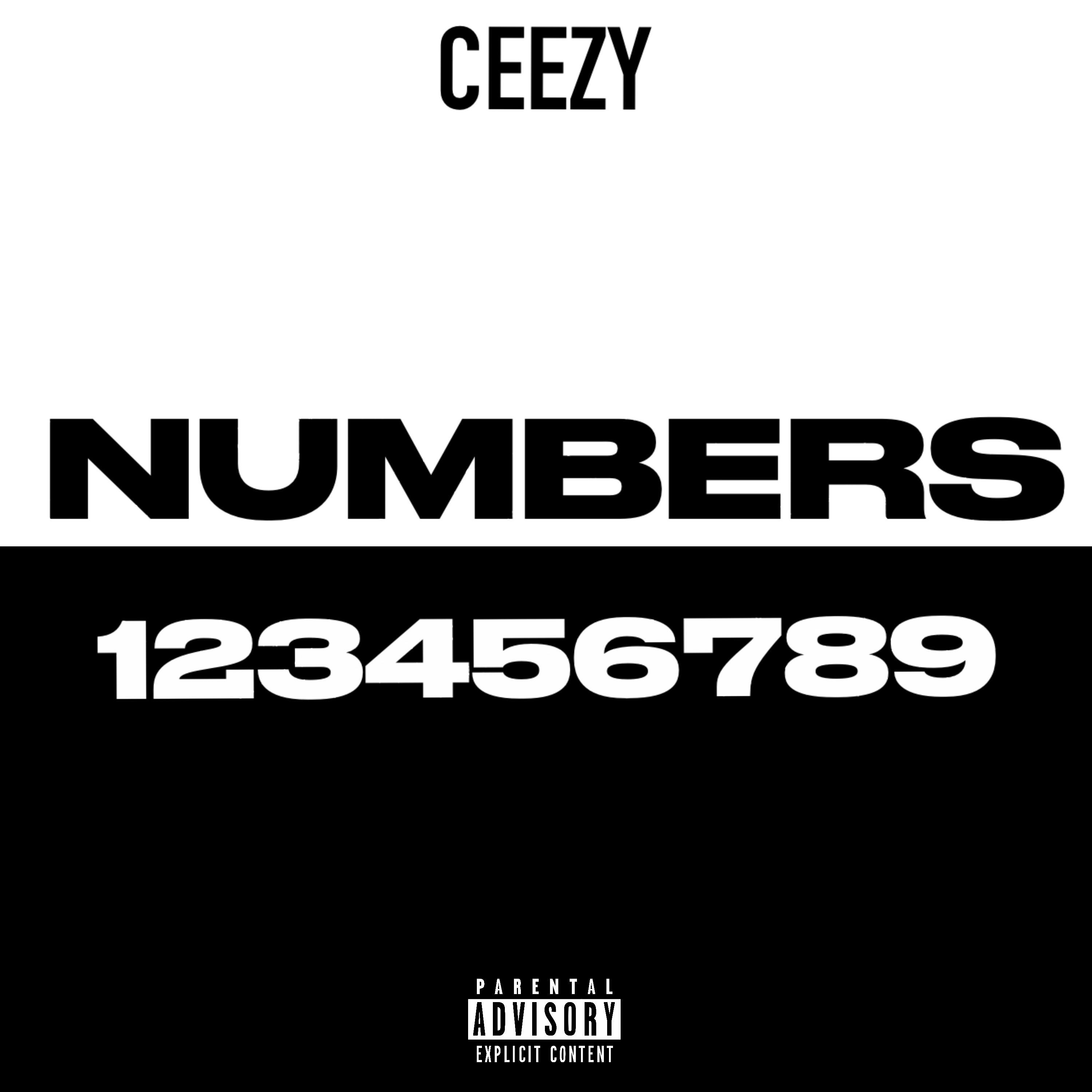 Numbers artwork