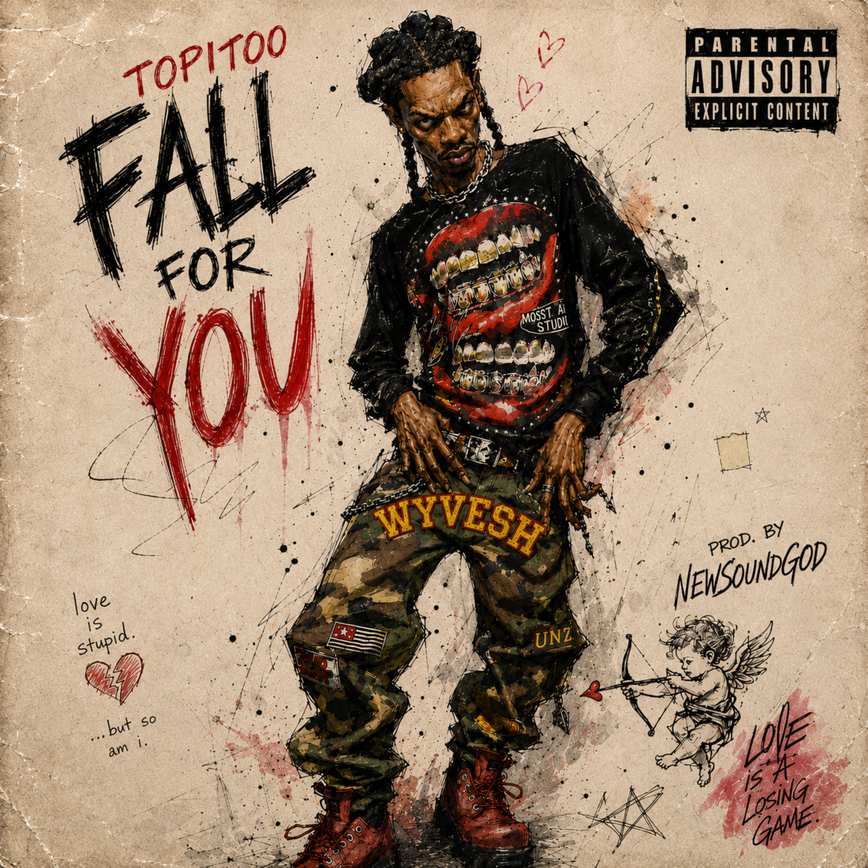 Fall For You by Topitoo cover art