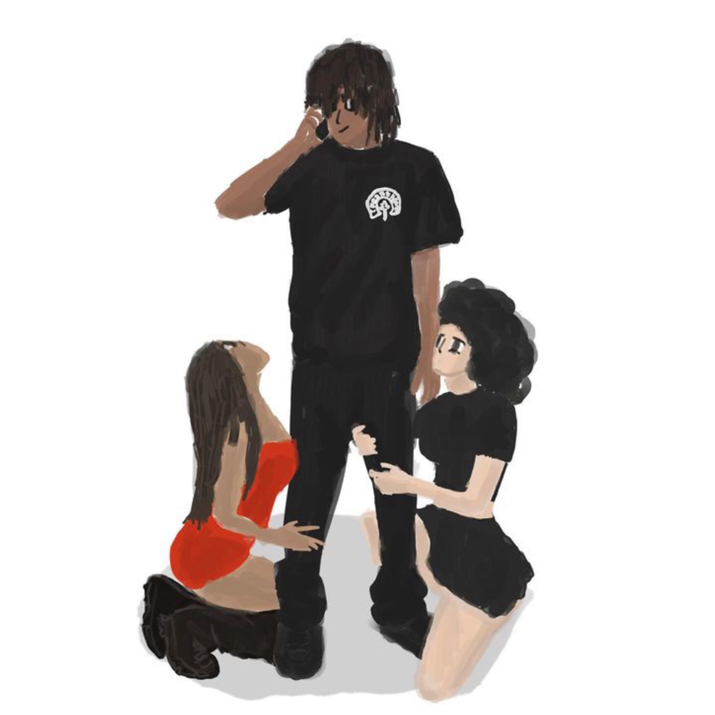 Love No Thotties artwork