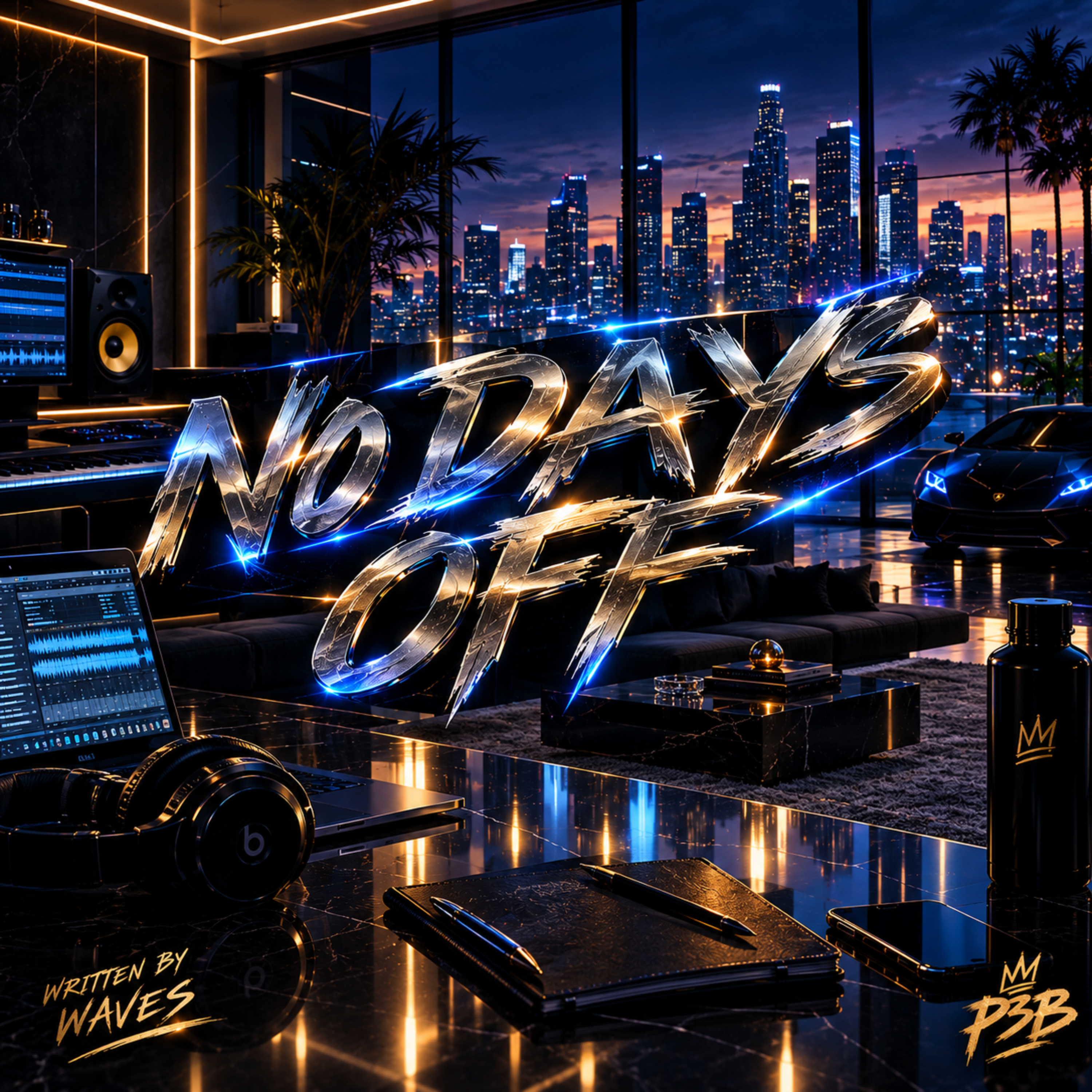 NO DAYS OFF by P3B Productions cover art