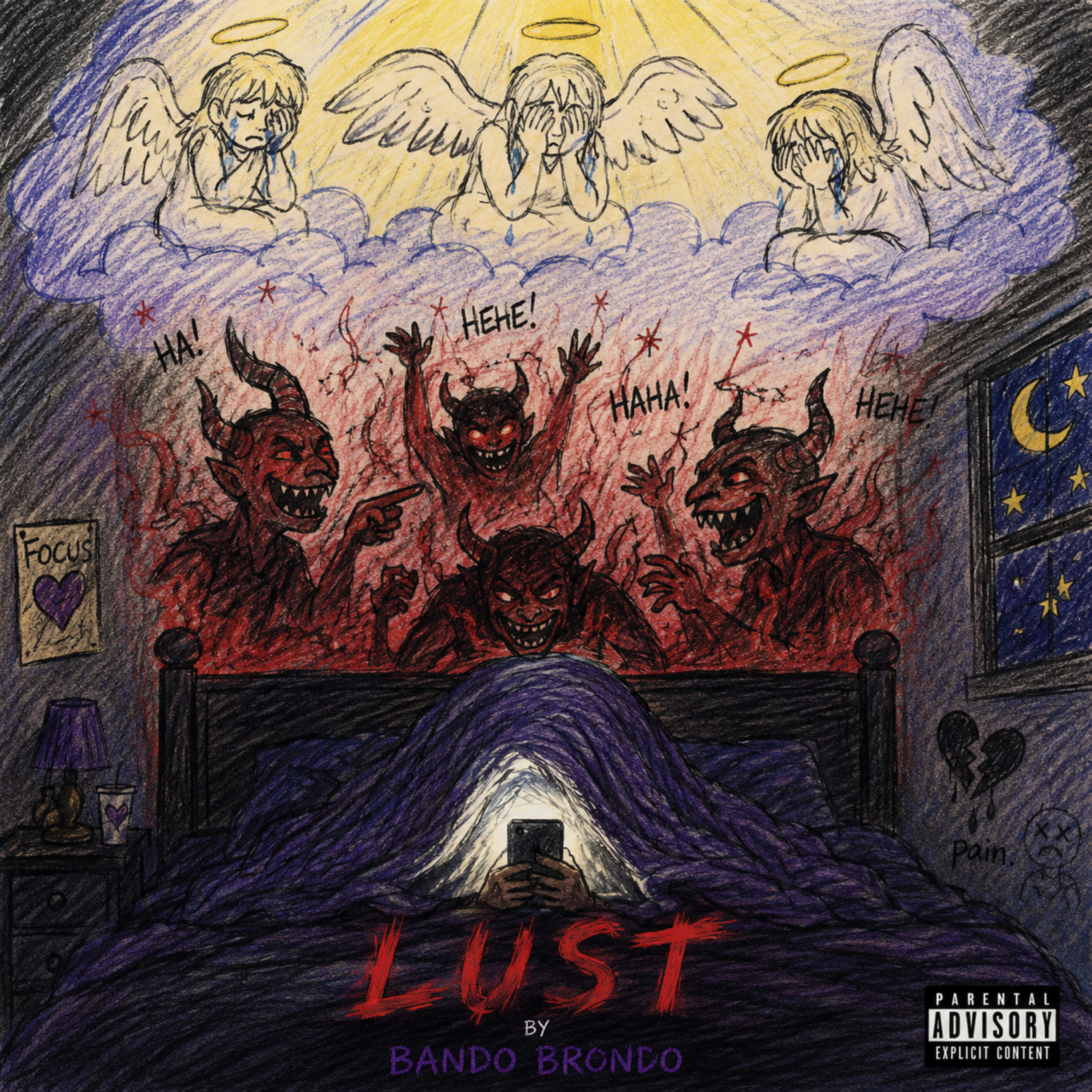 LUST by Bando Brondo cover art