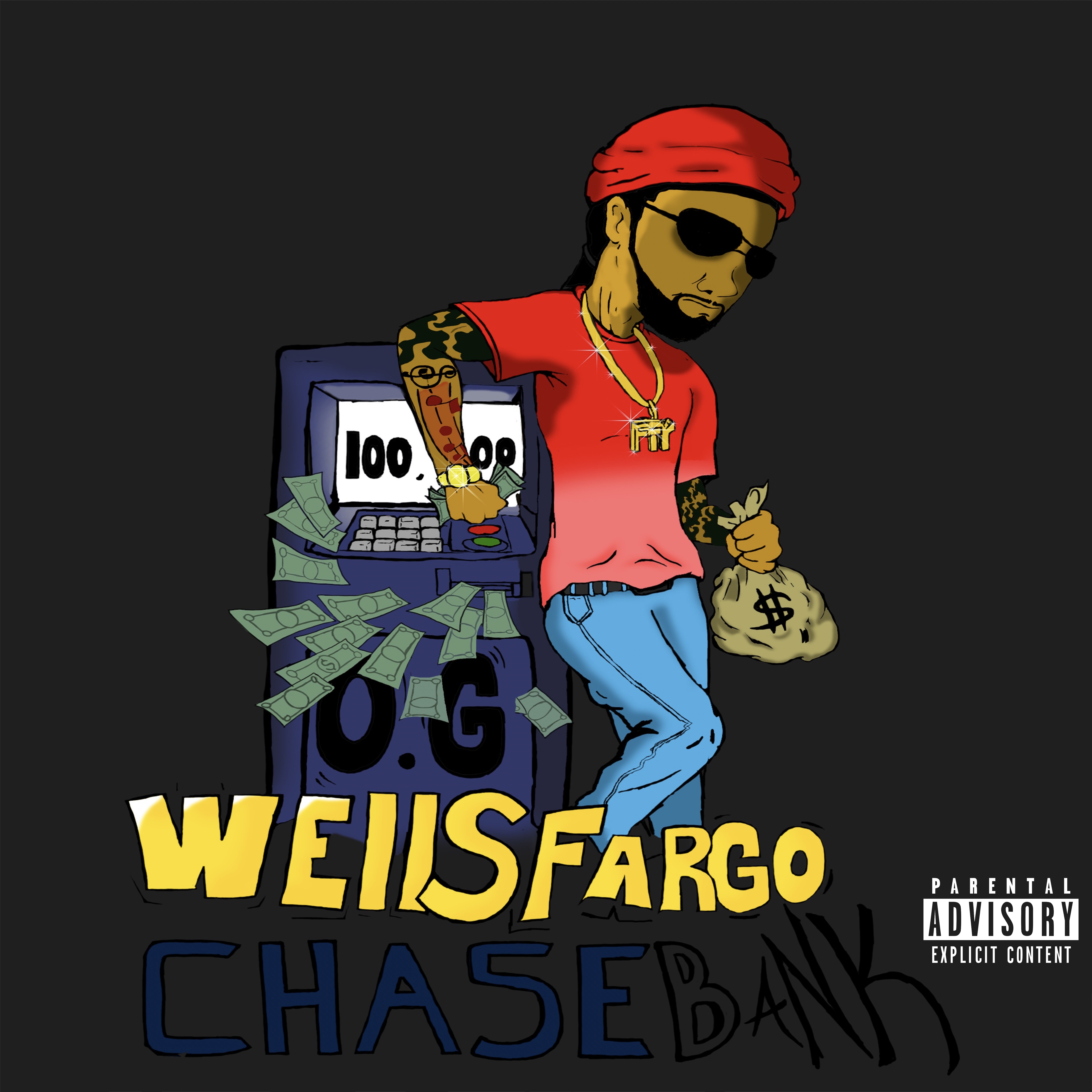 Wells Fargo Chase Bank artwork