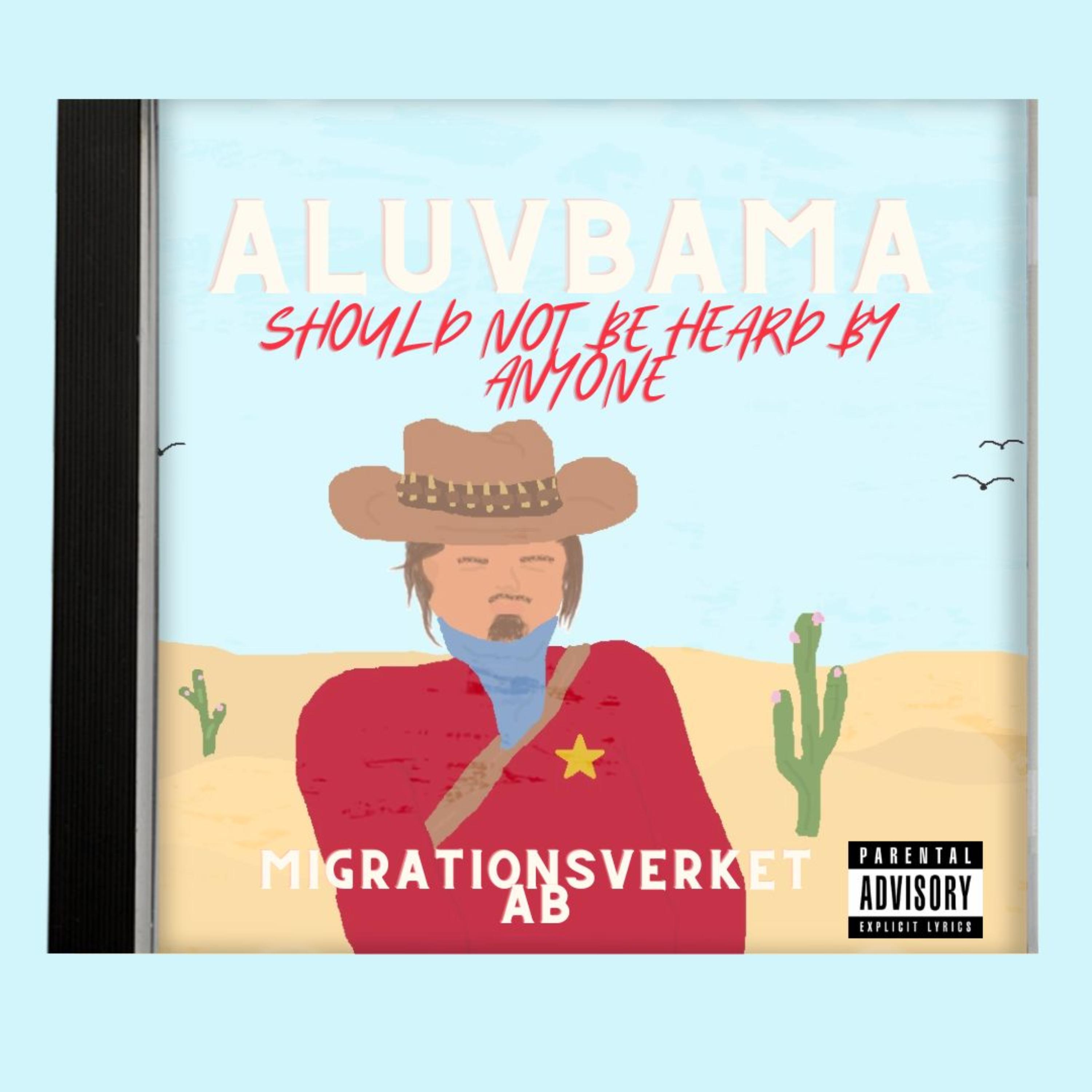 ALUVBAMA (I love Alabama) artwork
