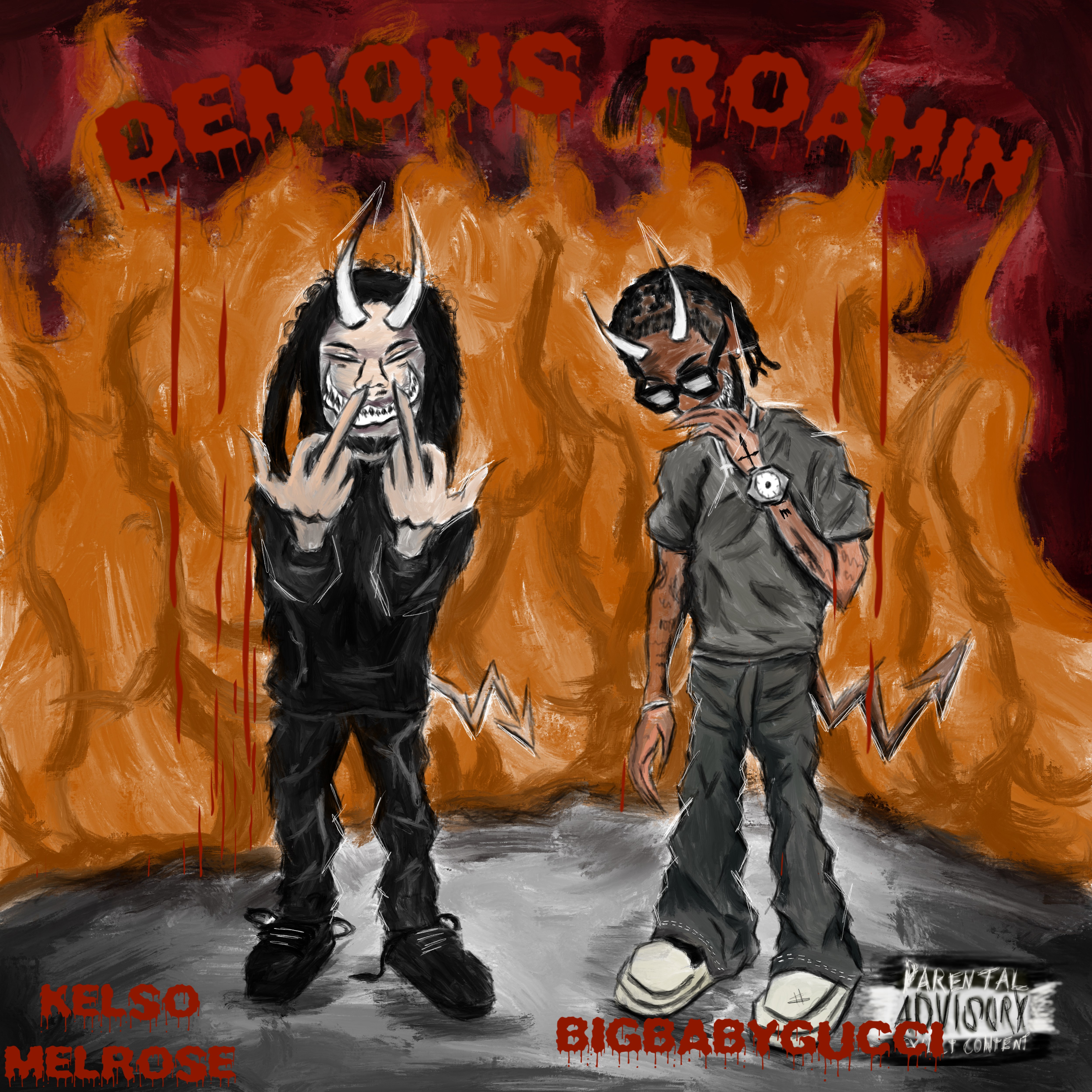 demons roamin artwork