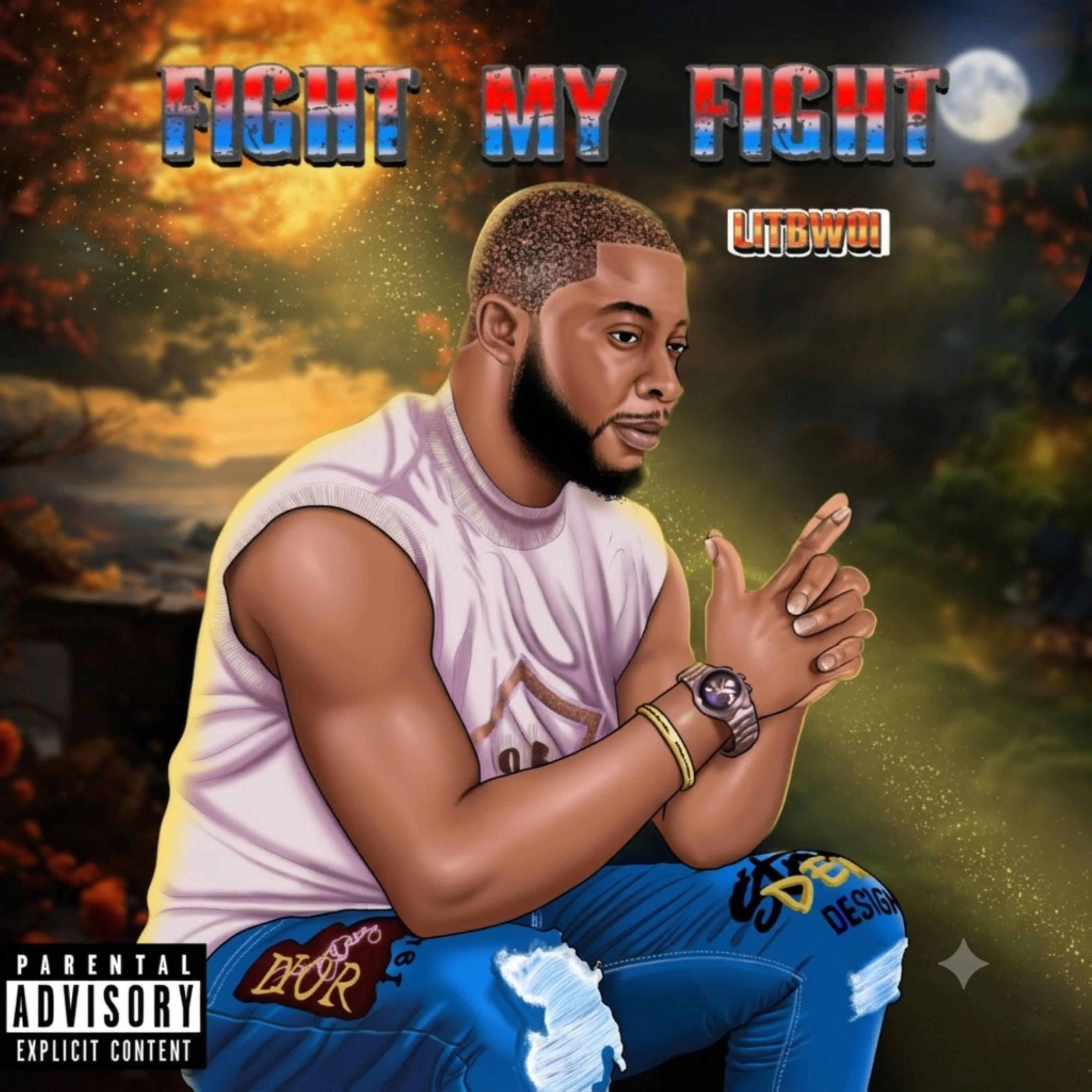 Fight my fight by Lit bwoi cover art