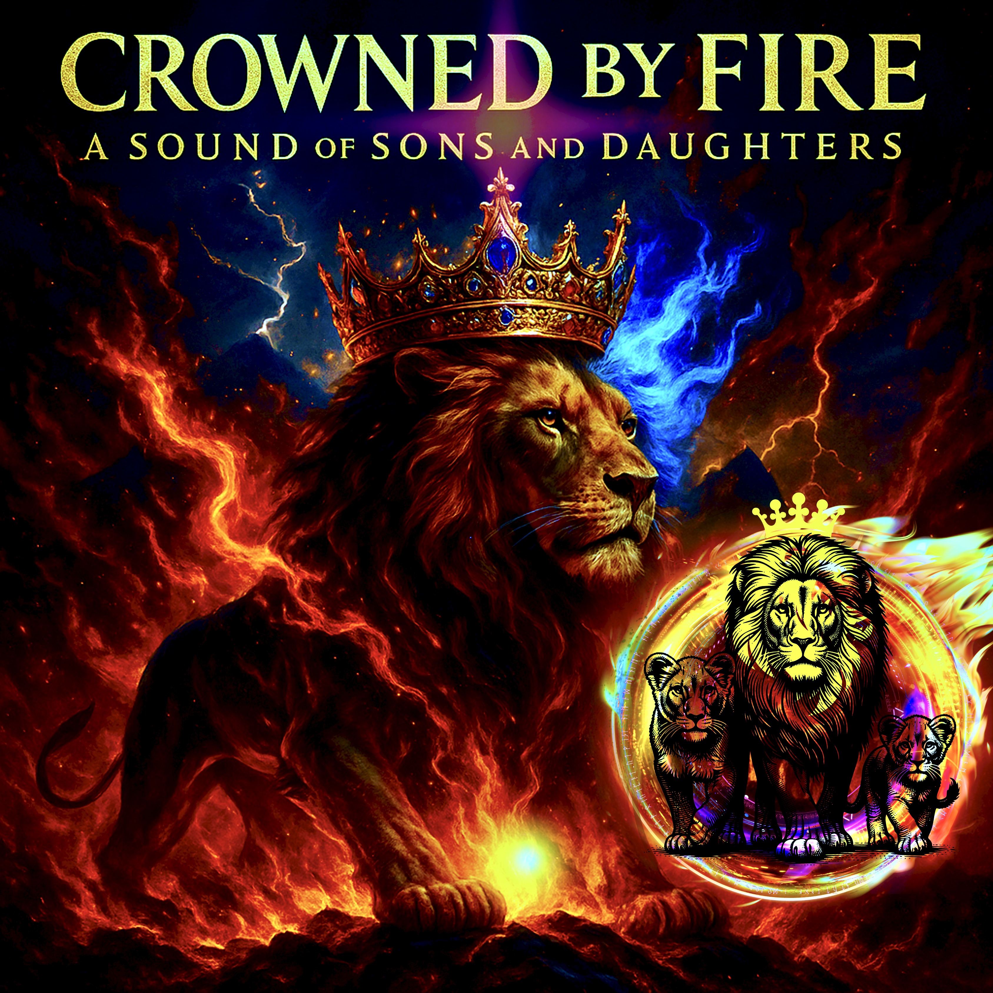 Crowned By Fire - A Sound  of Sons and Daughters artwork