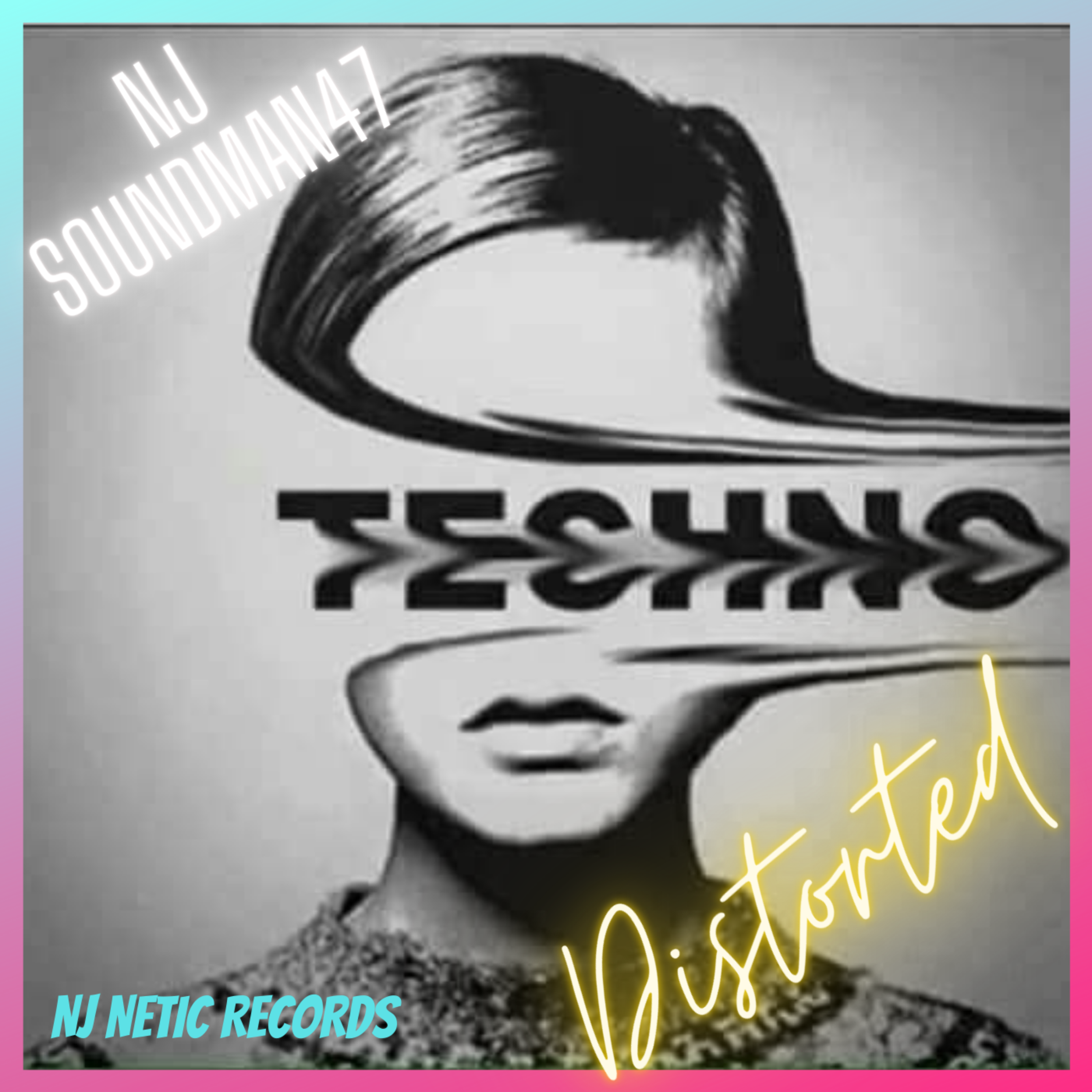 Distorted Techno artwork