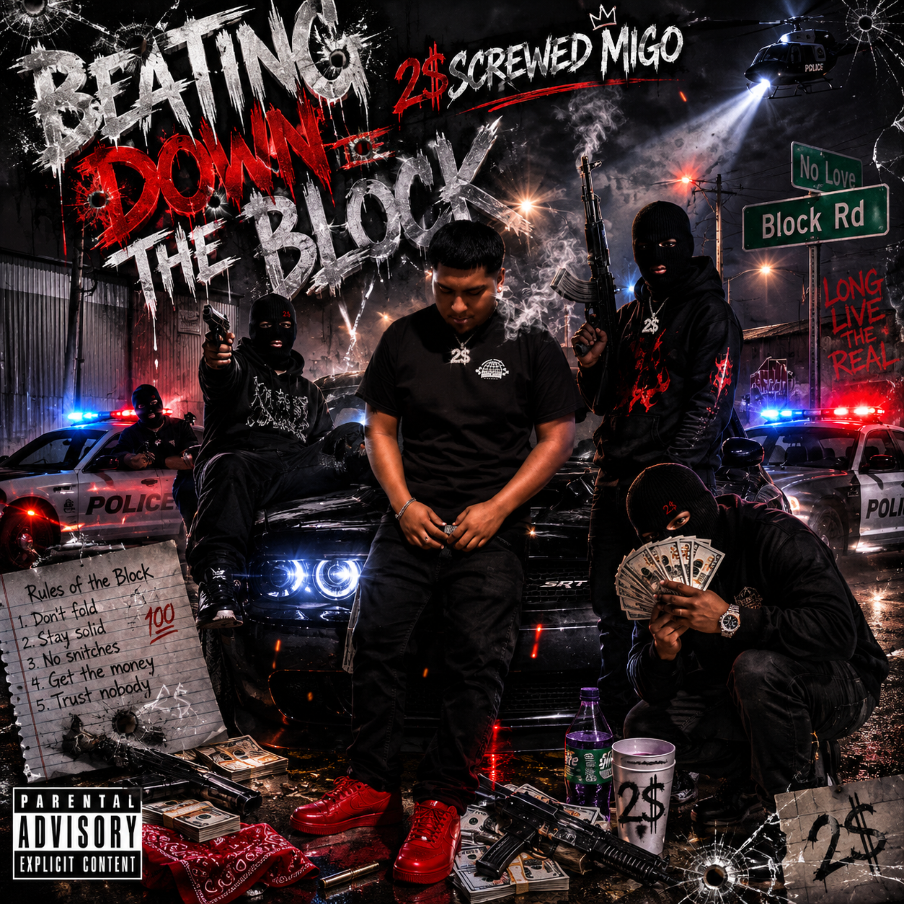 Beating Down Yo Block by 2$crewedMigo cover art