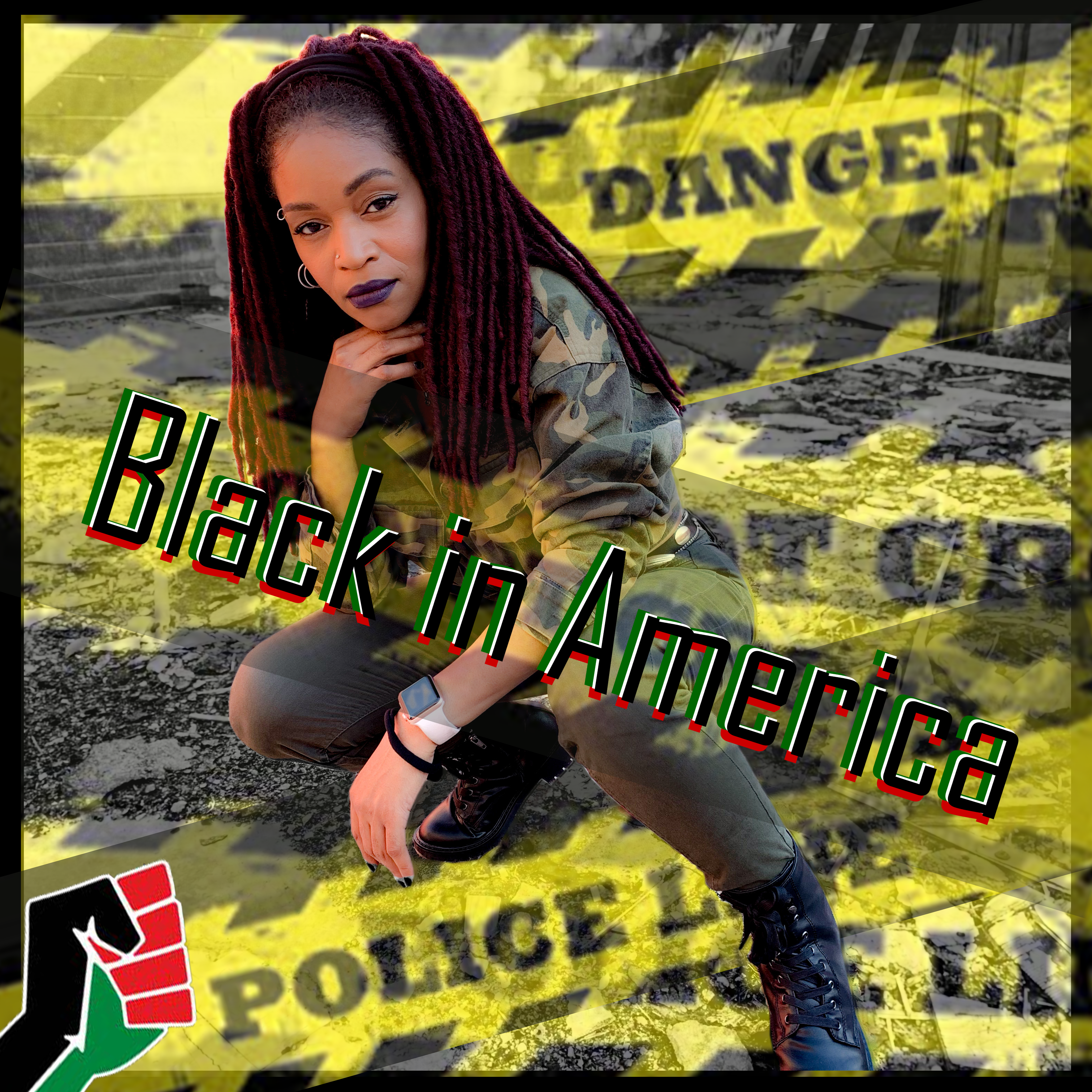 Black in America by SouLah the Legend cover art