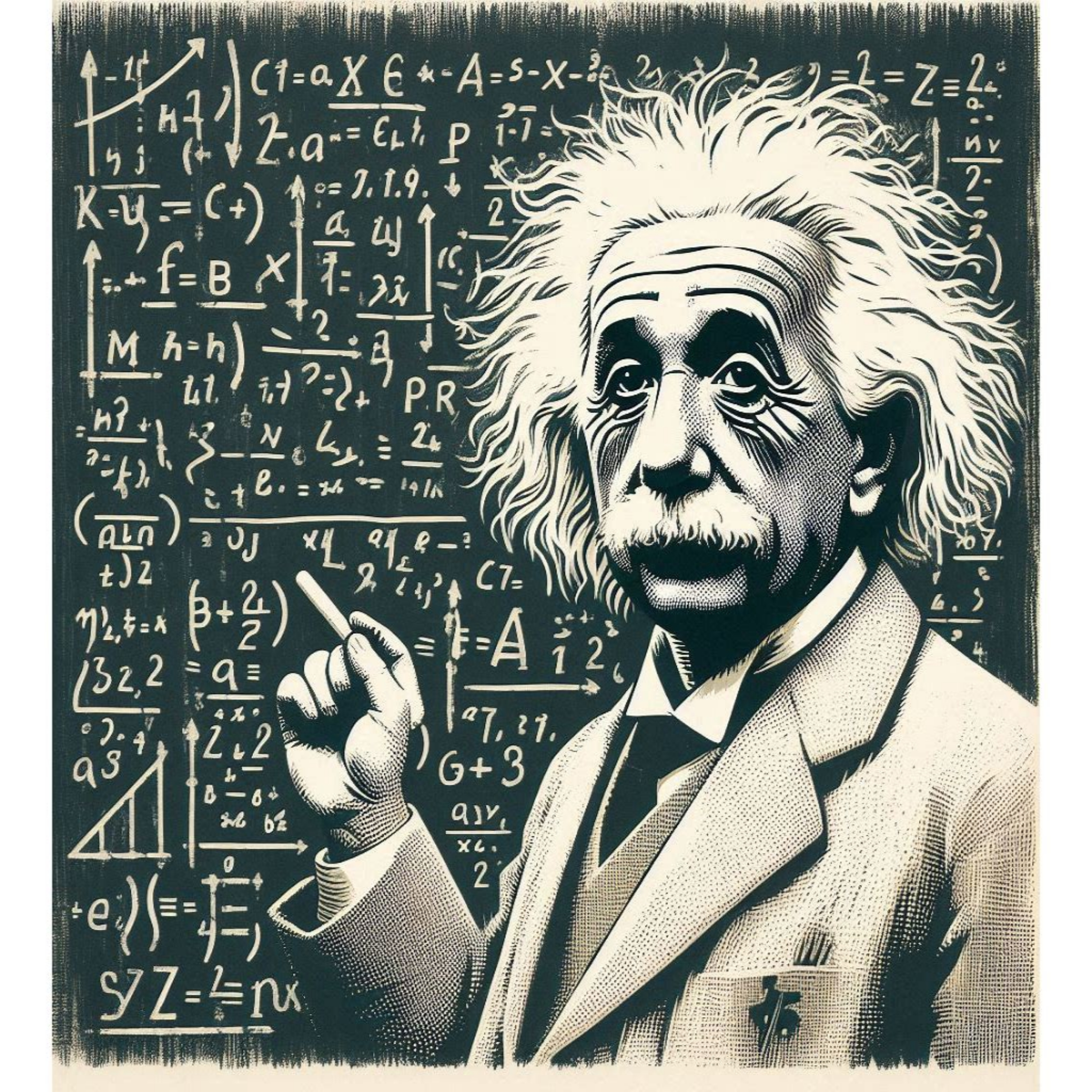 Albert Einstein by NNOETICK cover art