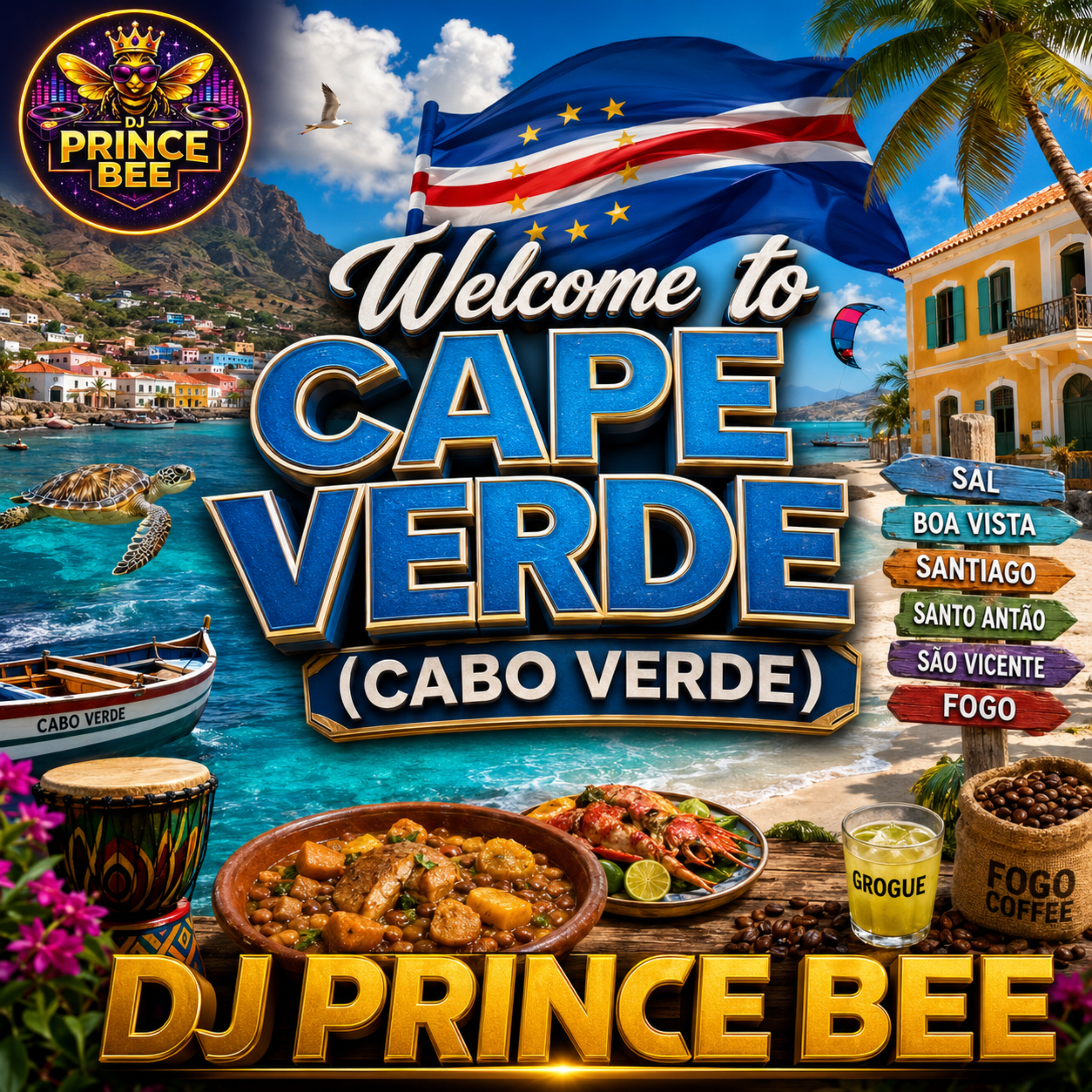Welcome To Cape Verde (Cabo Verde) by DJ PRINCE BEE cover art