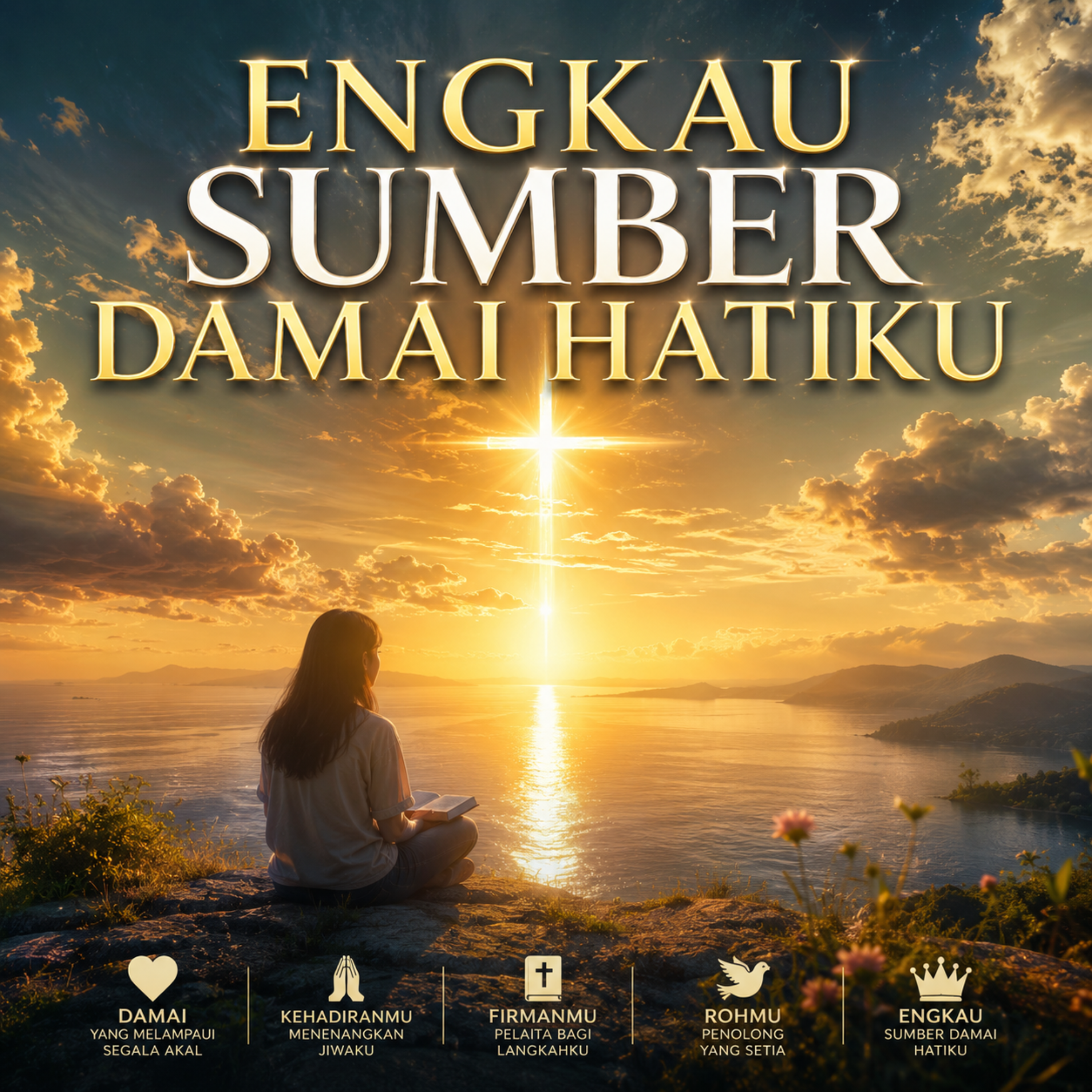 Engkau Sumber Damai Hatiku by PUJI WORSHIP cover art