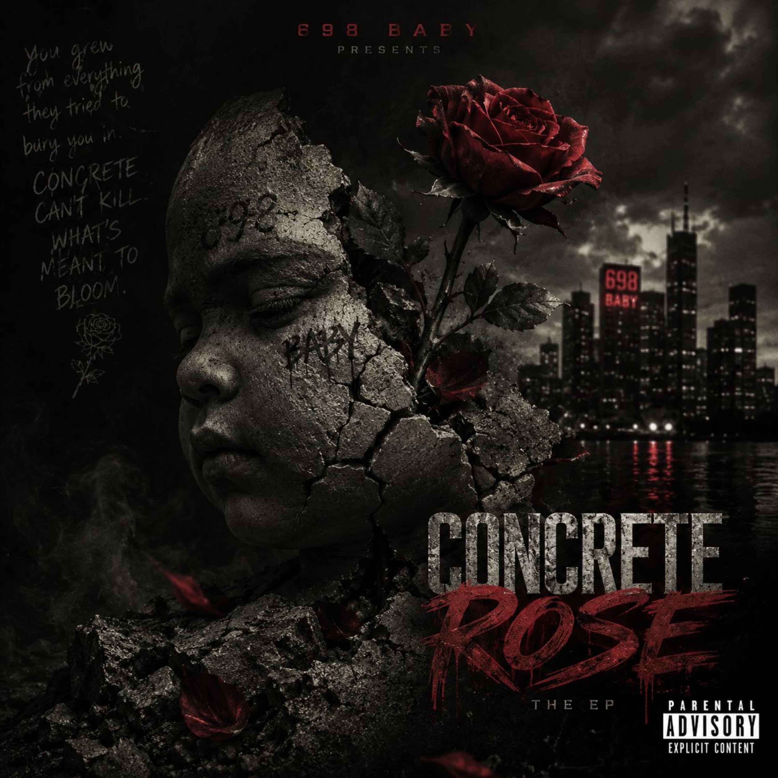 Concrete Rose by 698  Baby cover art