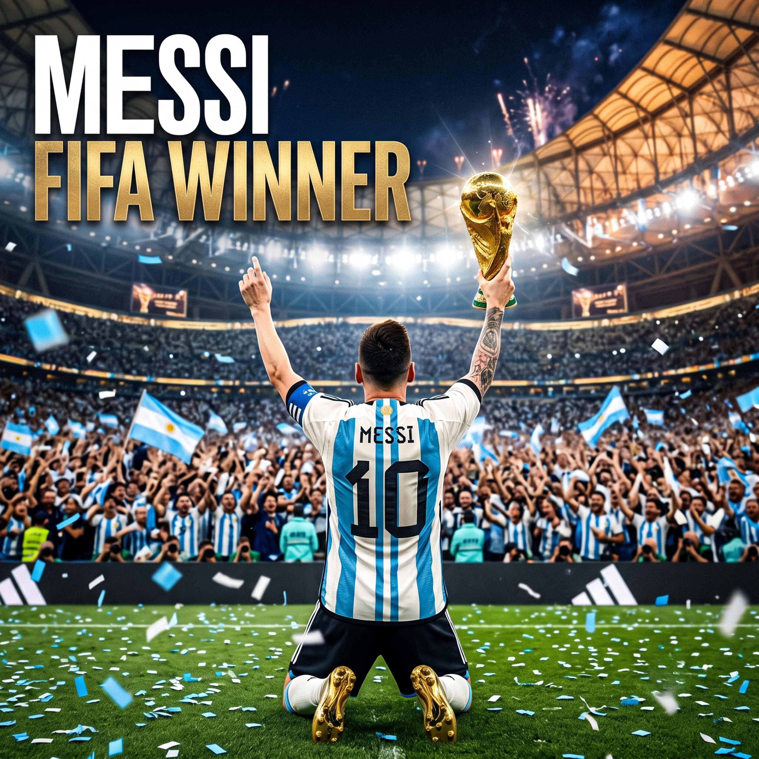 Messi FIFA Winner by Ananya Sharma cover art