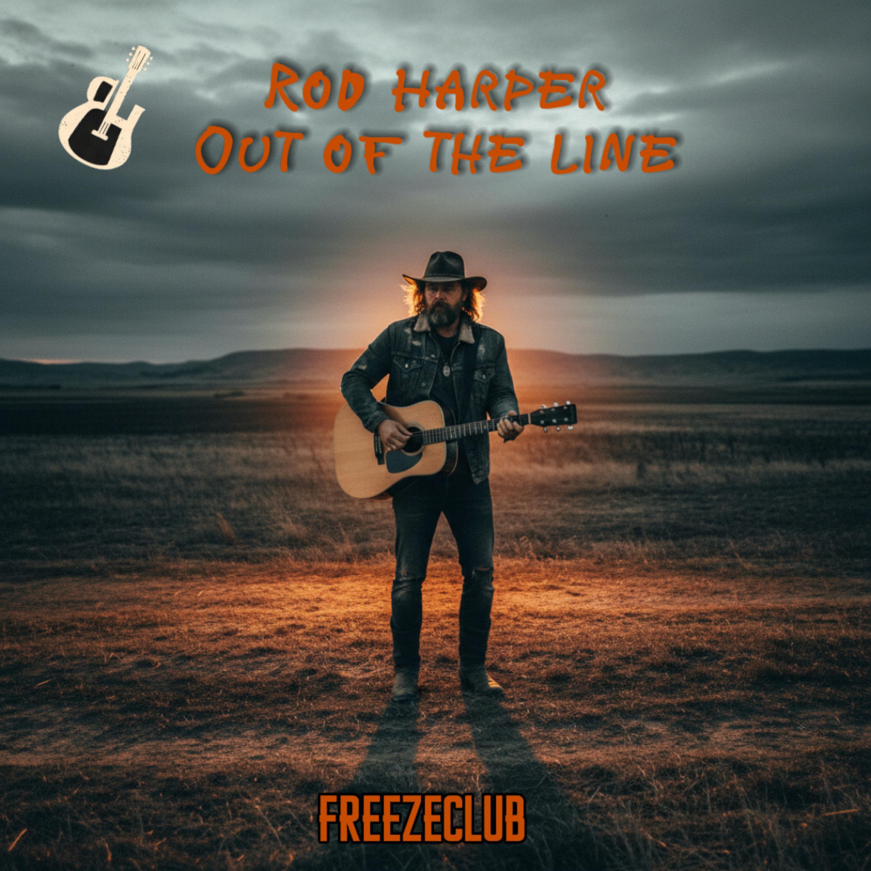 Rod Harper Out Of The Line artwork