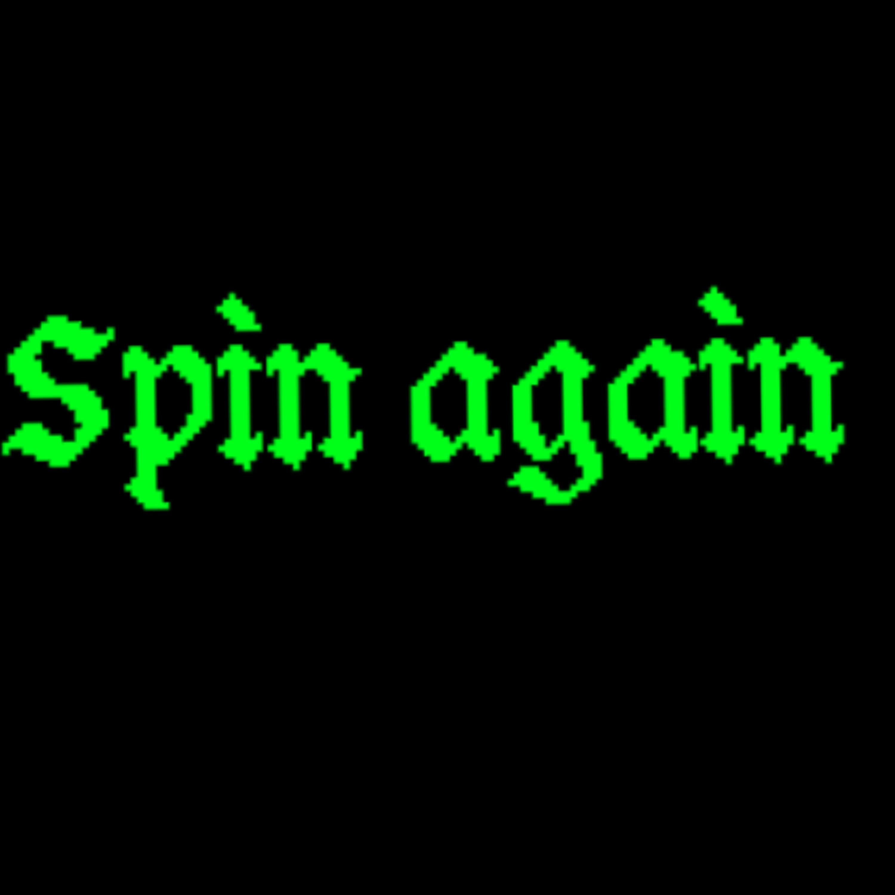 Spin Again artwork