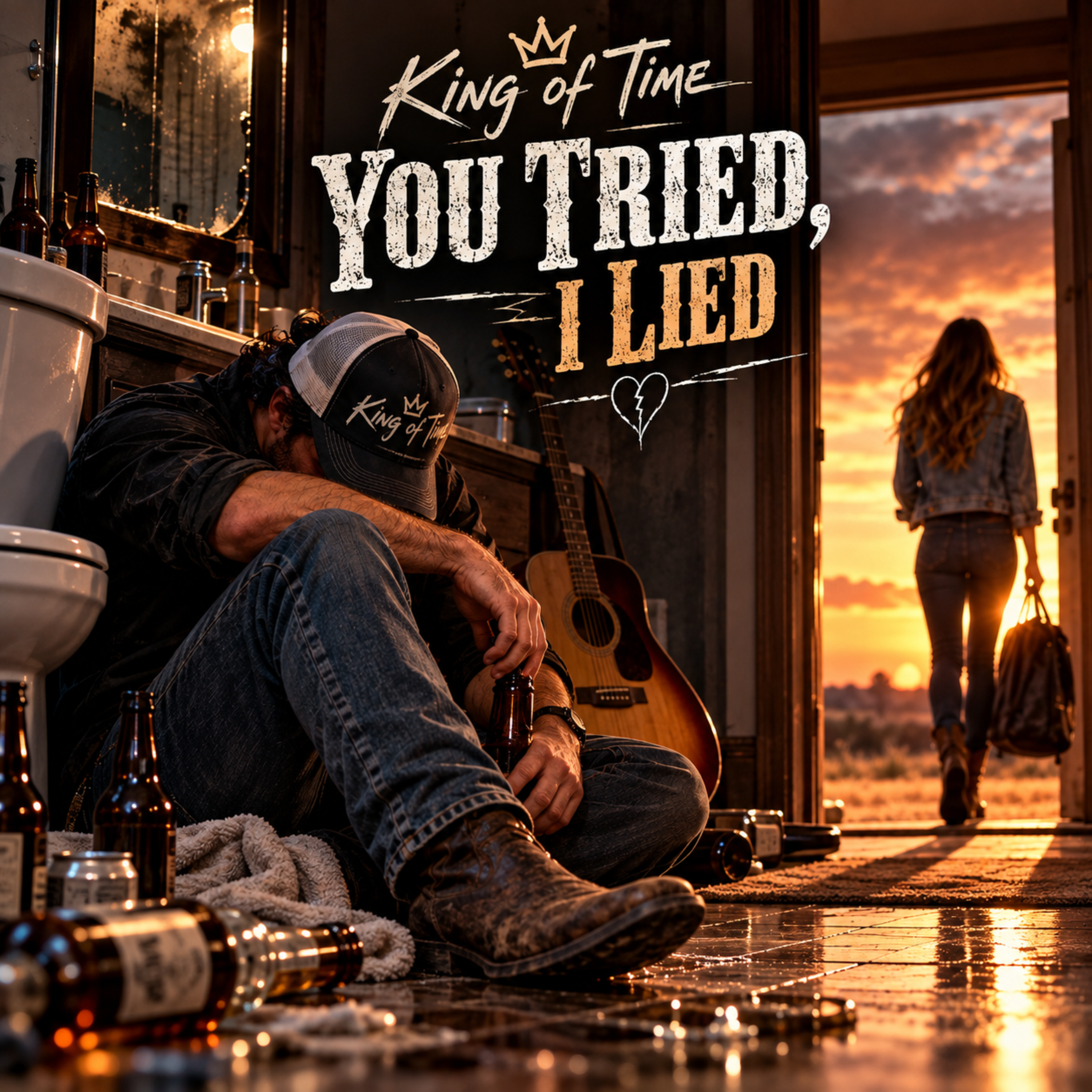 YOU TRIED, I LIED by King Of Time cover art