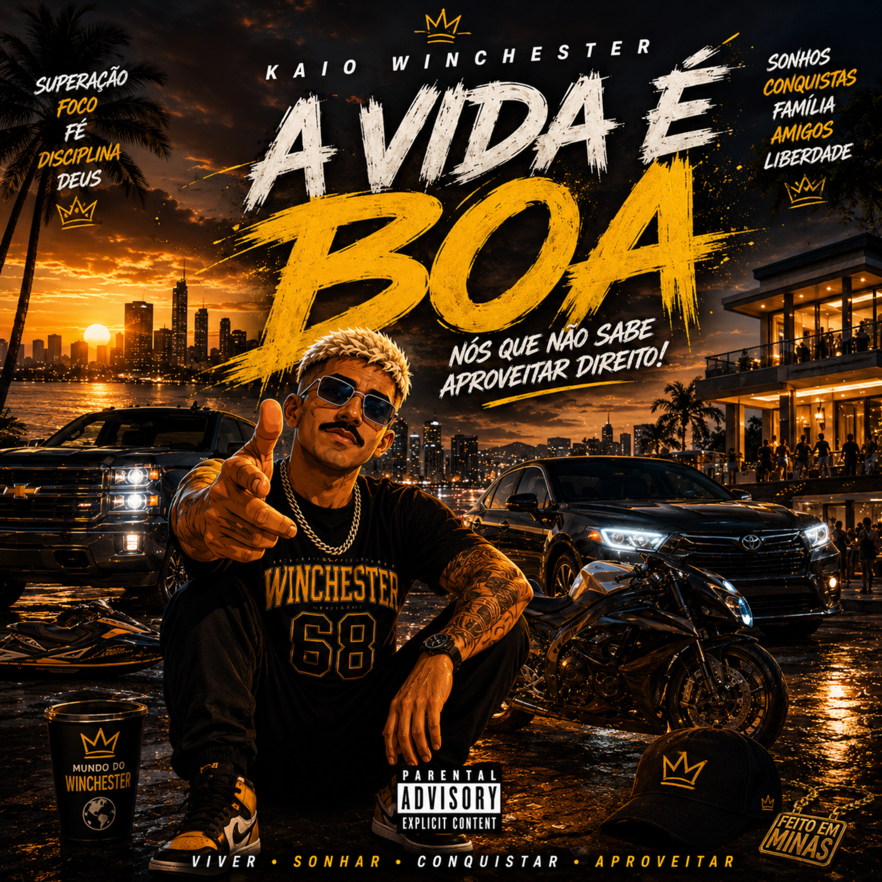 A vida é boa by Kaio Winchester cover art
