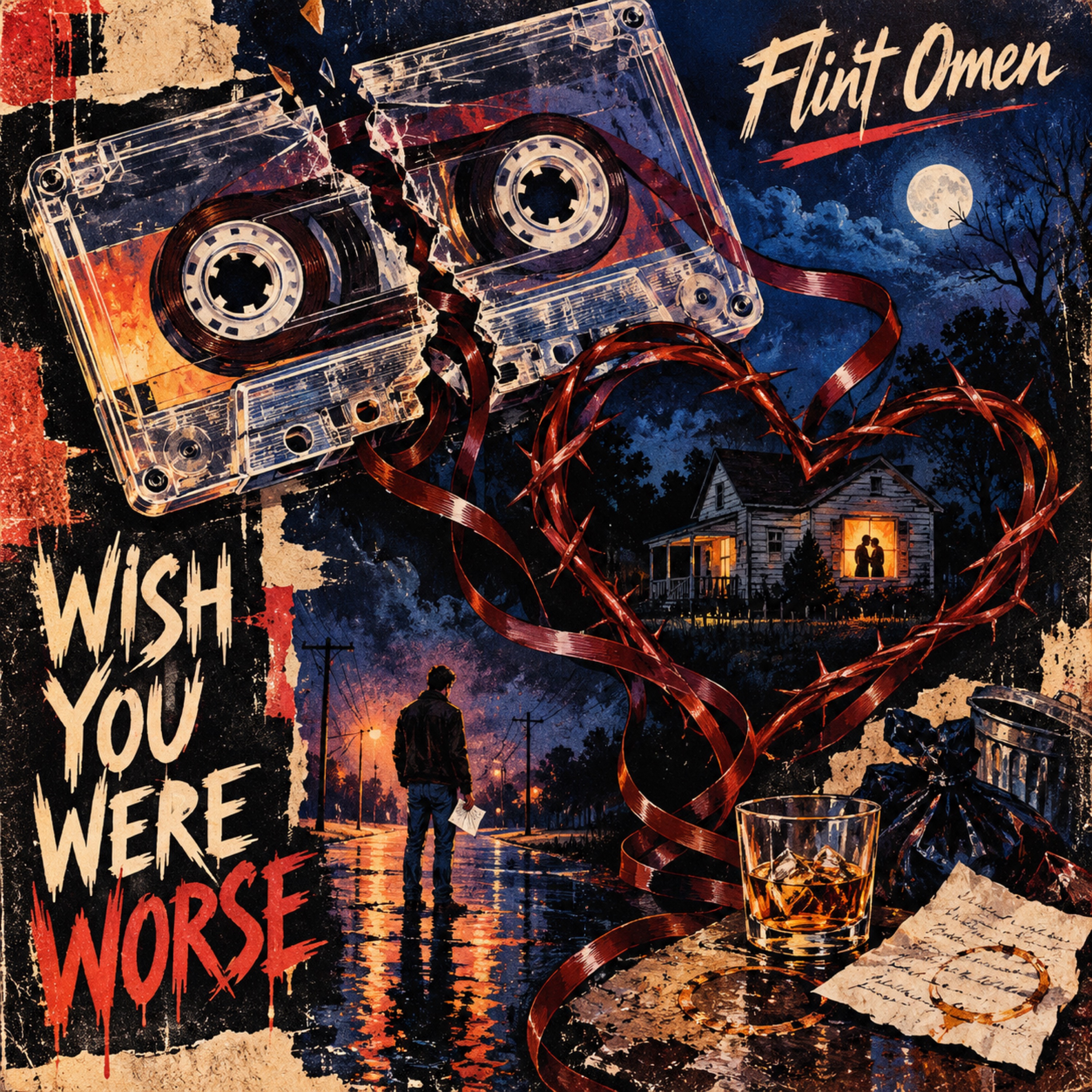 Wish You Were Worse by Flint Omen cover art