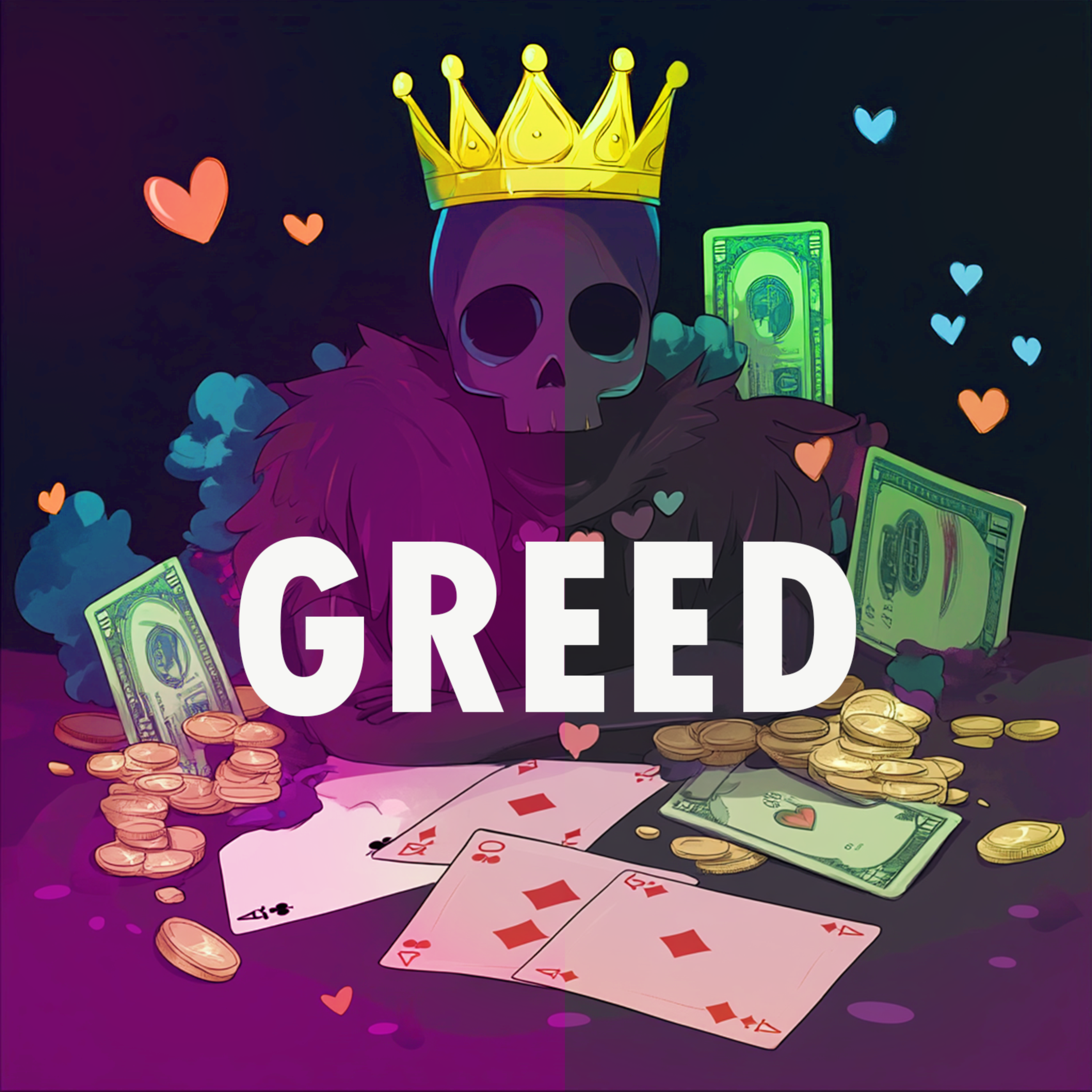 Greed (gospel rap) artwork