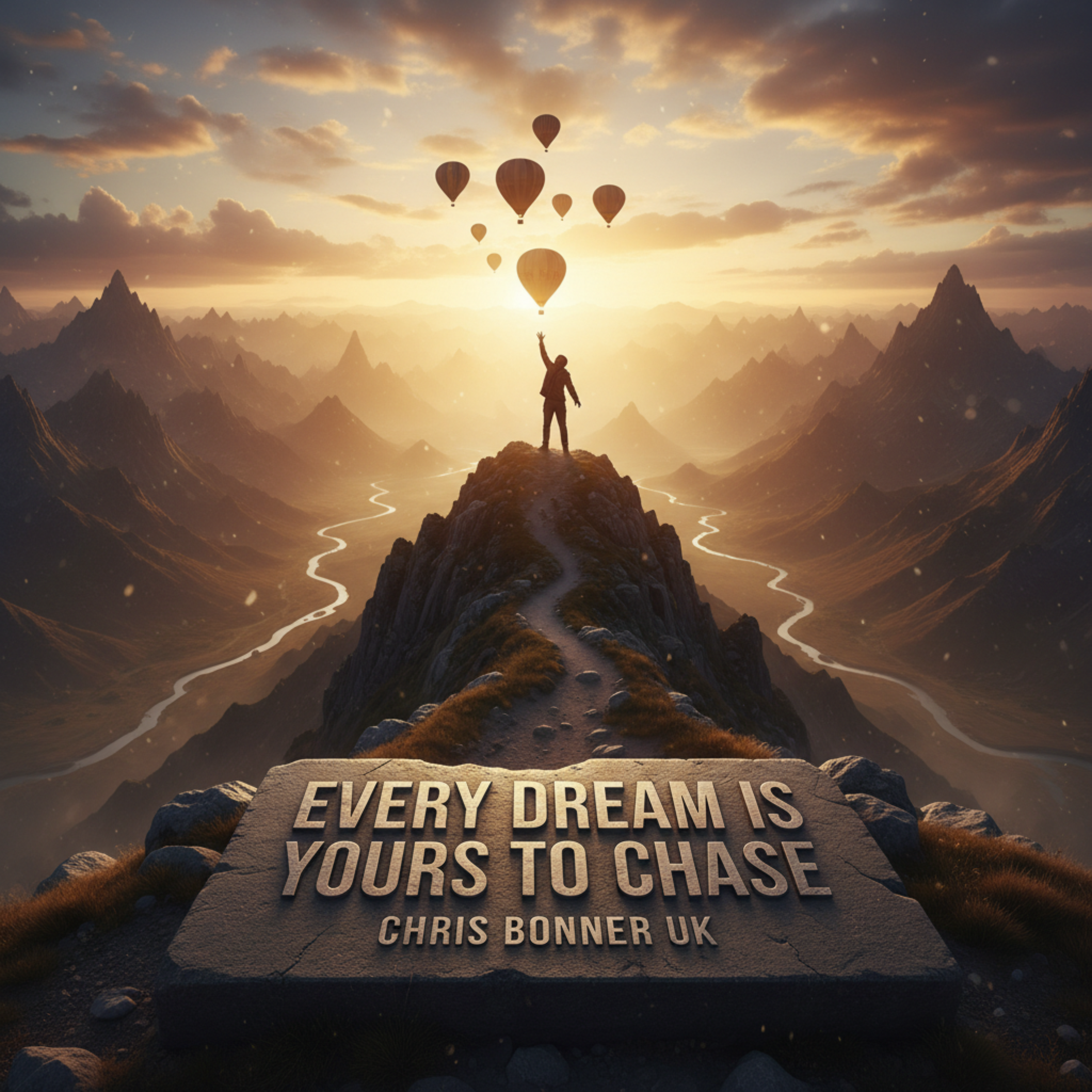Every Dream Is Yours To Chase by Chris Bonner UK cover art