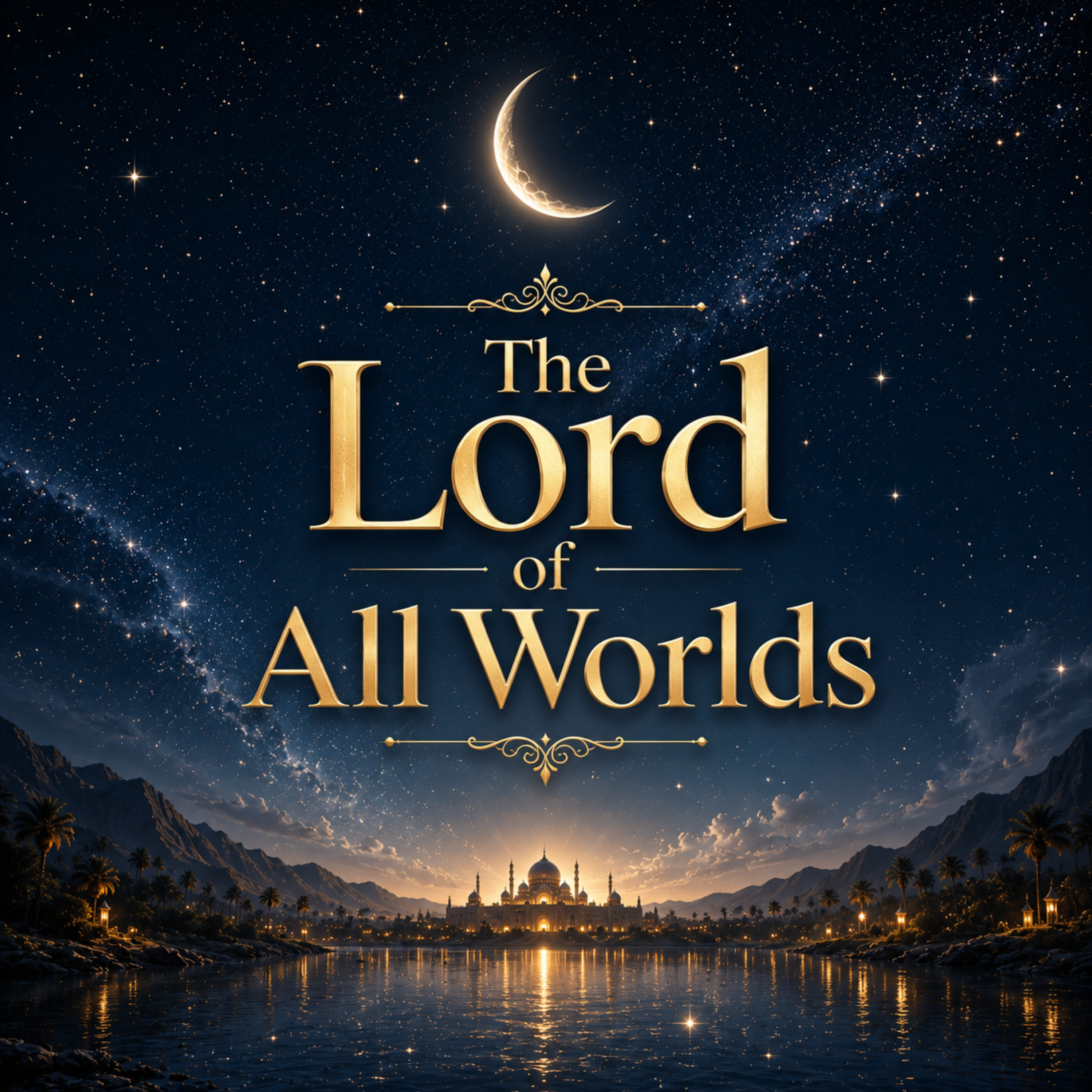 The Lord of All Worlds (Hamde Bari) by Hafizur Rahman Siddique cover art