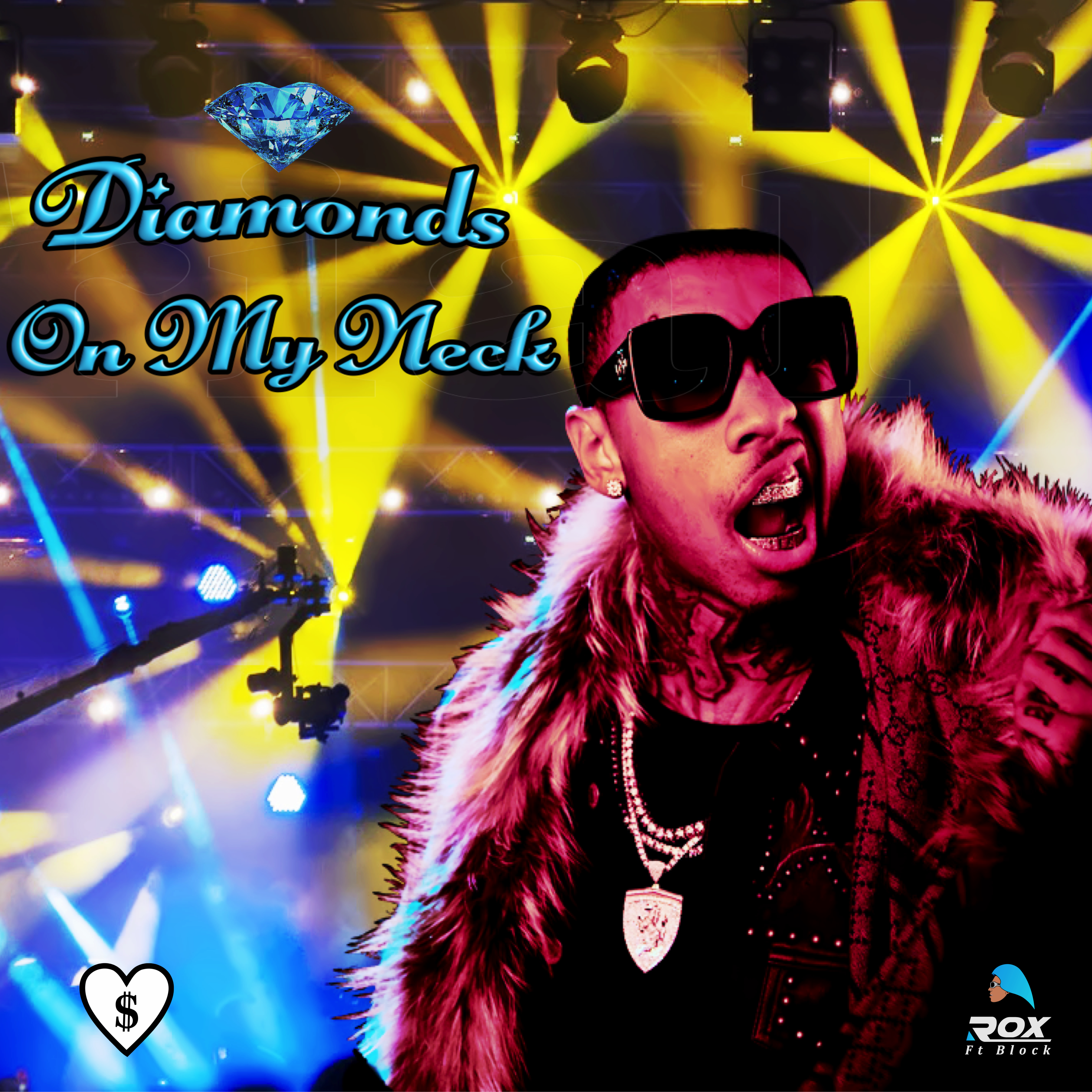 Diamonds On My Neck by Rox FTB cover art