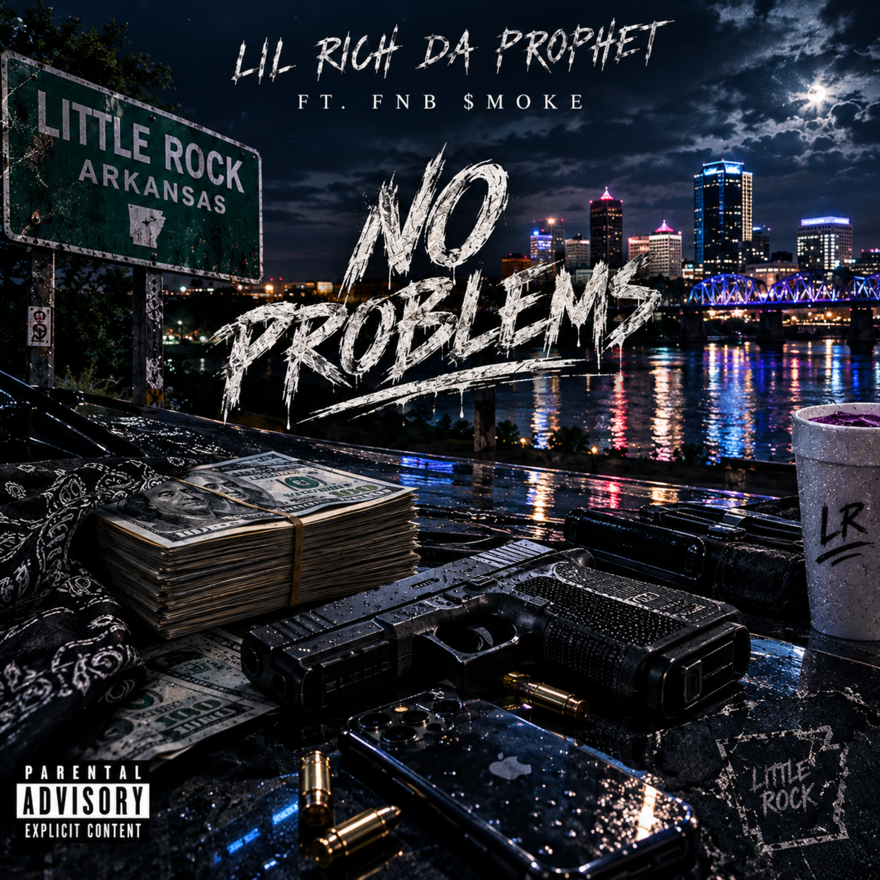 No Problems by Lil Rich Da Prophet cover art
