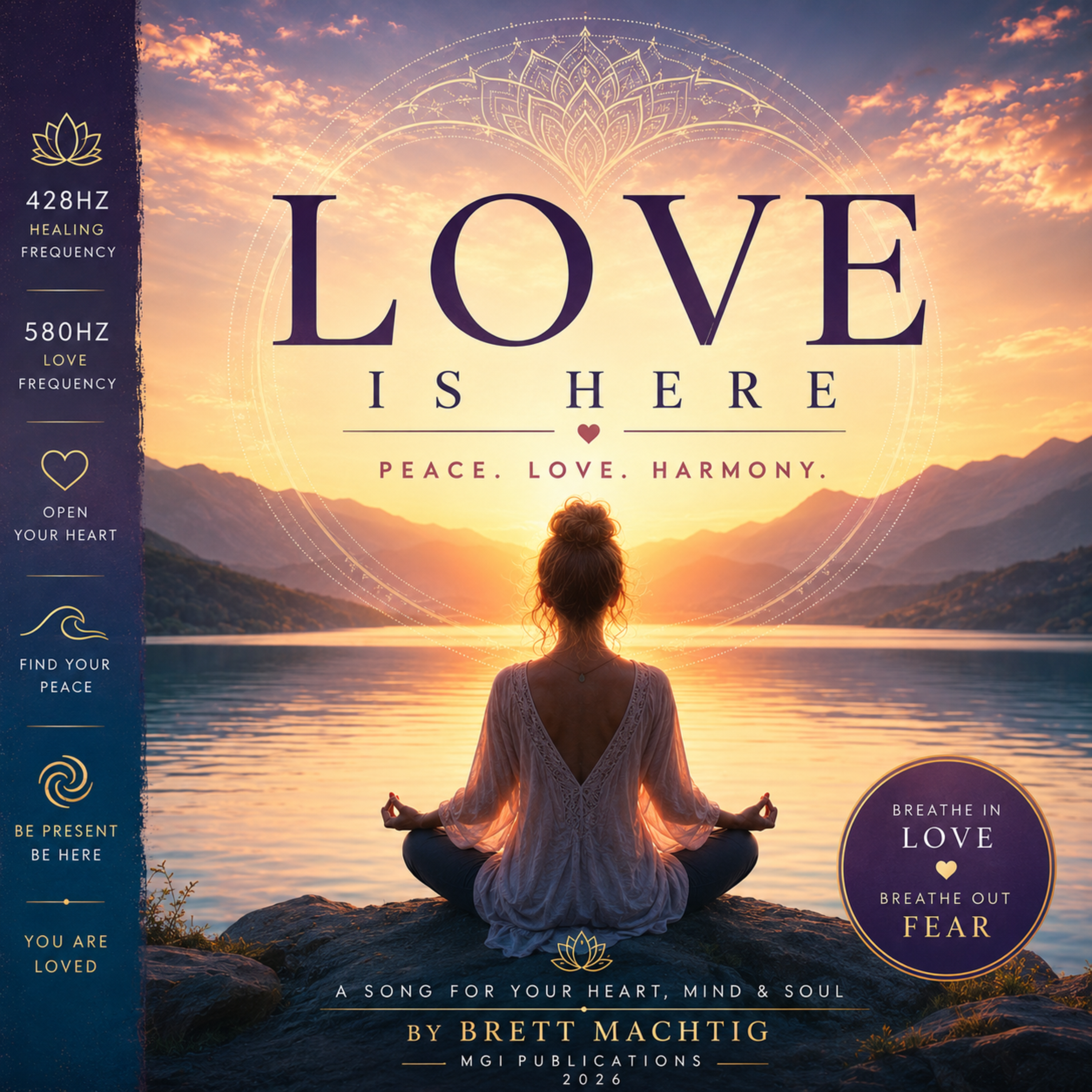 Love Is Here by Brett Machtig cover art