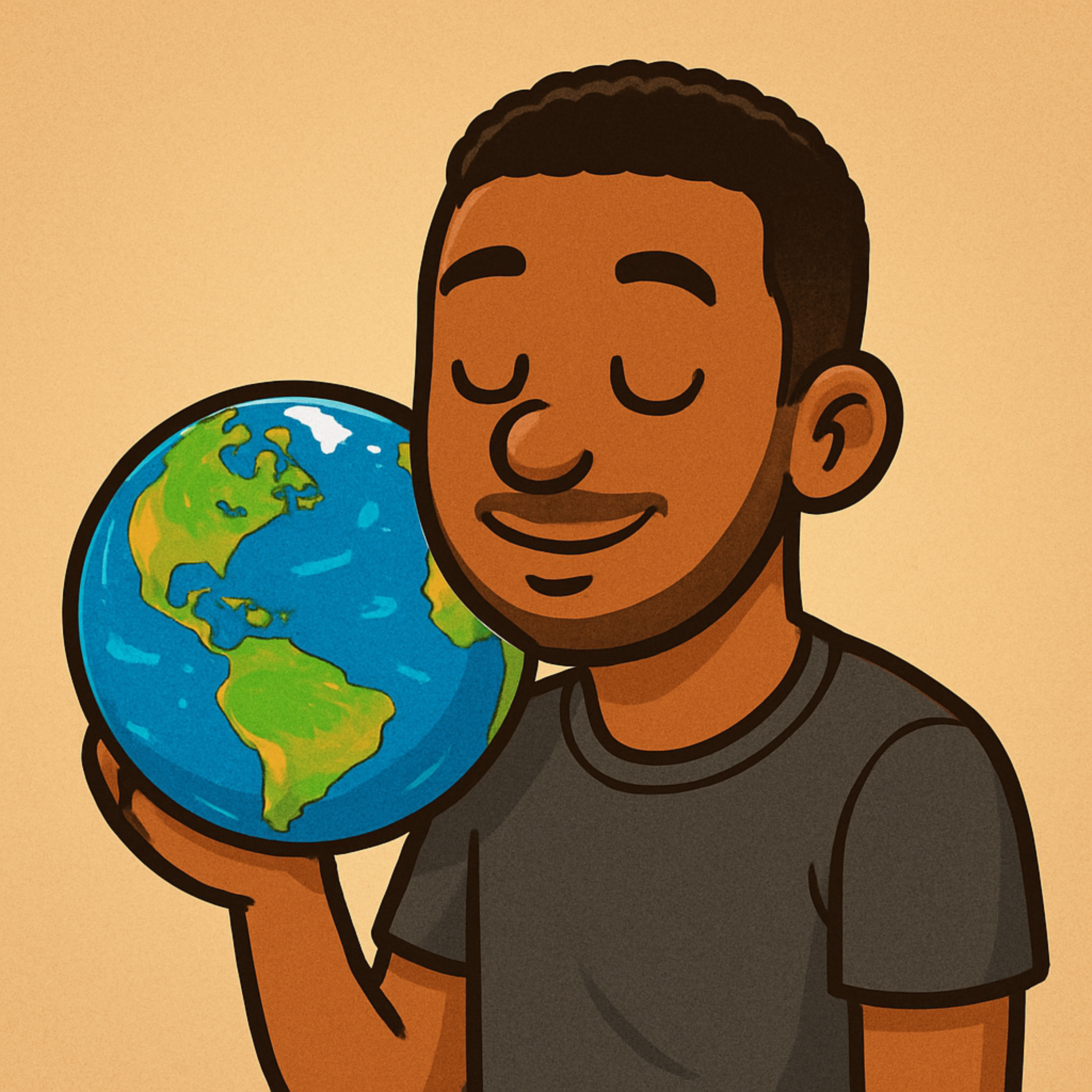 Weight of the world artwork