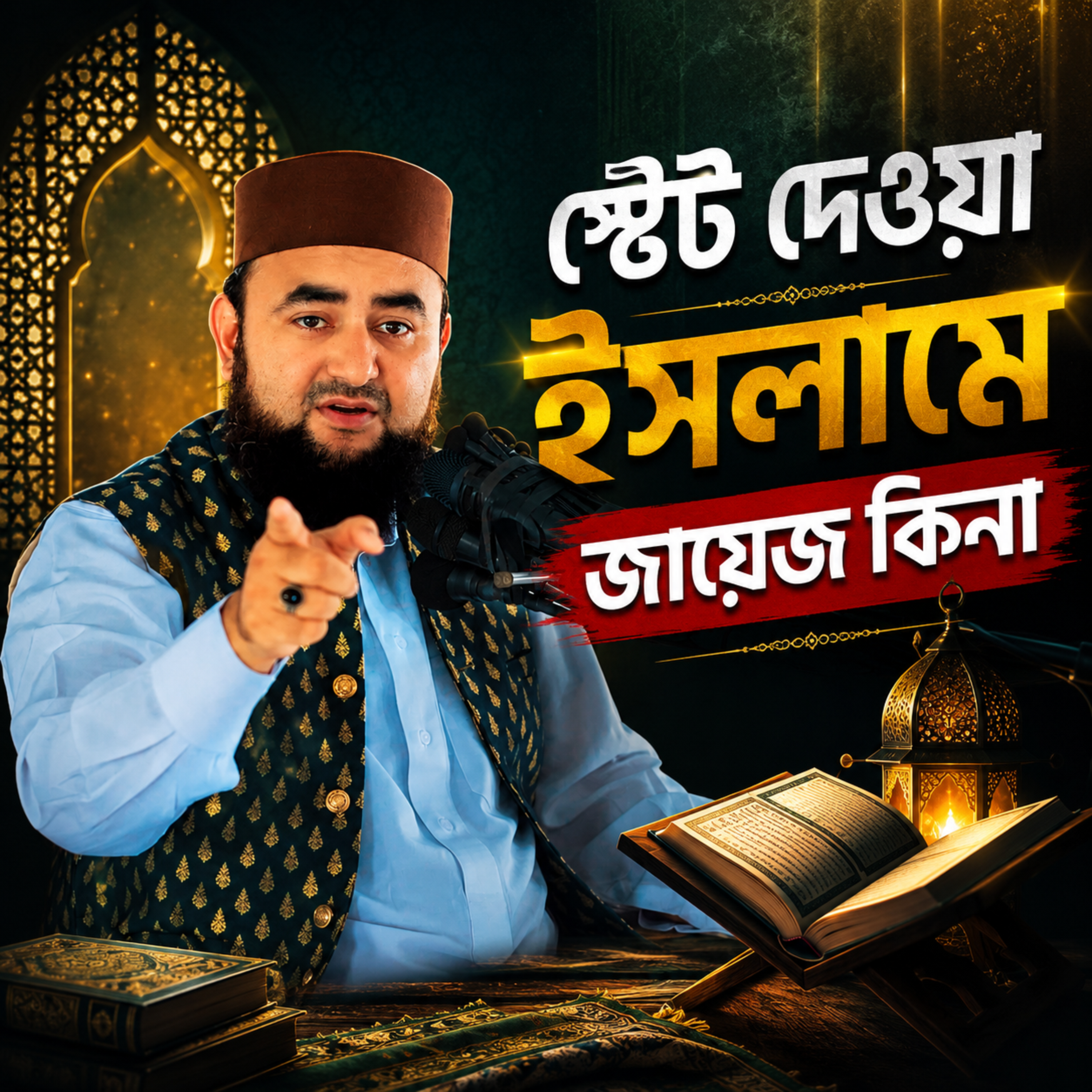 স্টেট দেওয়া ইসলামে জায়েজ কিনা by Hafizur Rahman Siddique cover art
