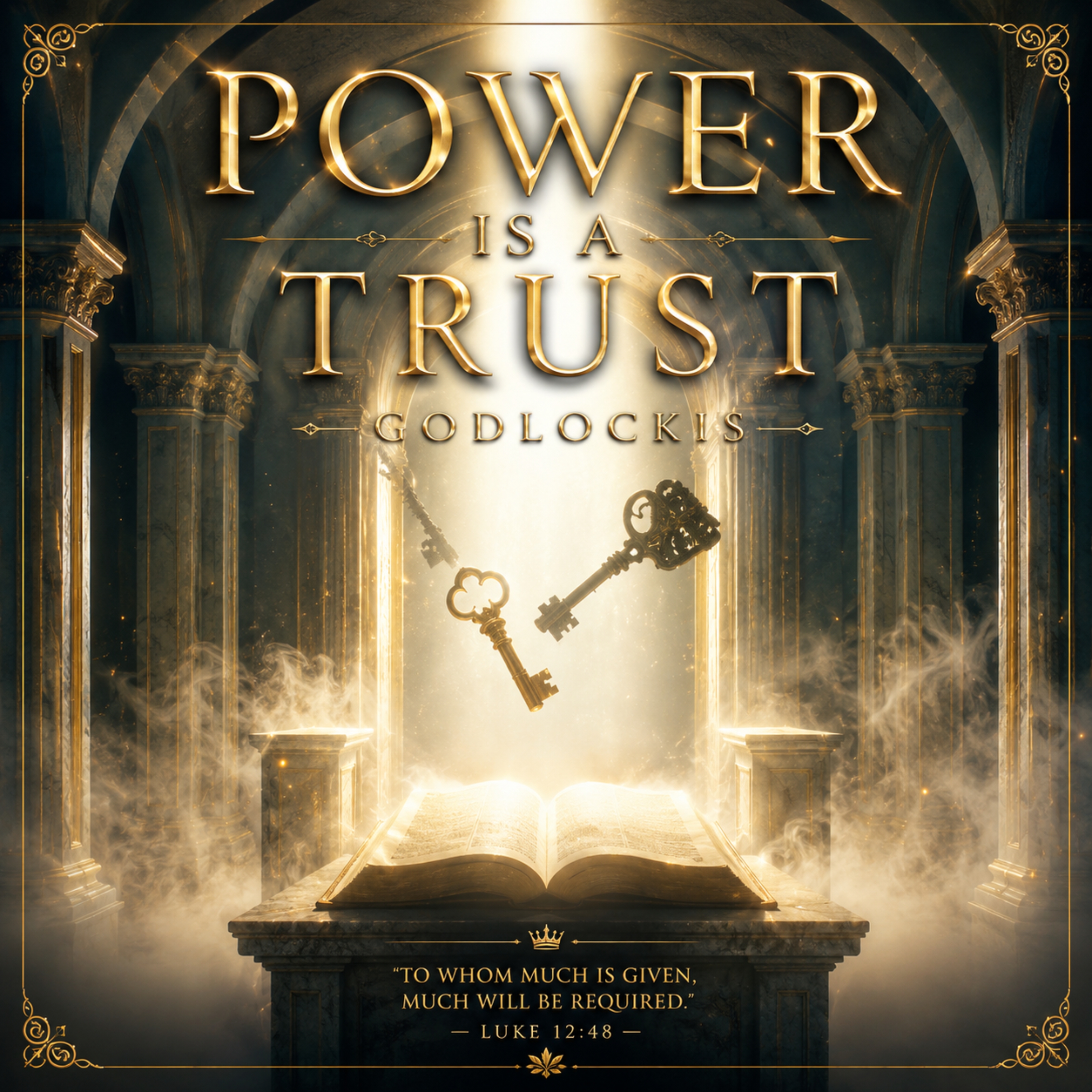 POWER IS A TRUST by Godlockis cover art