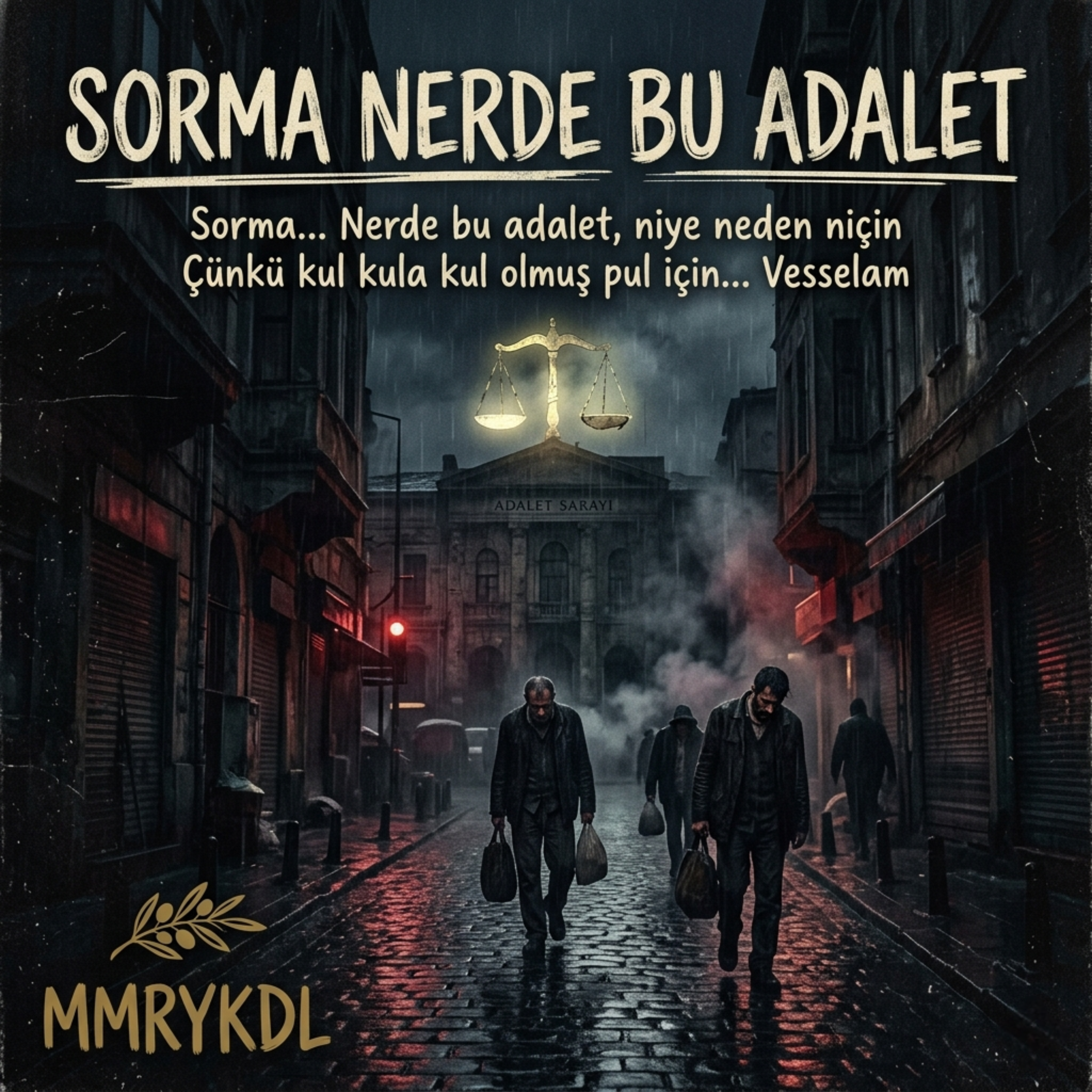 SORMA NERDE BU ADALET by MMRYKDL cover art