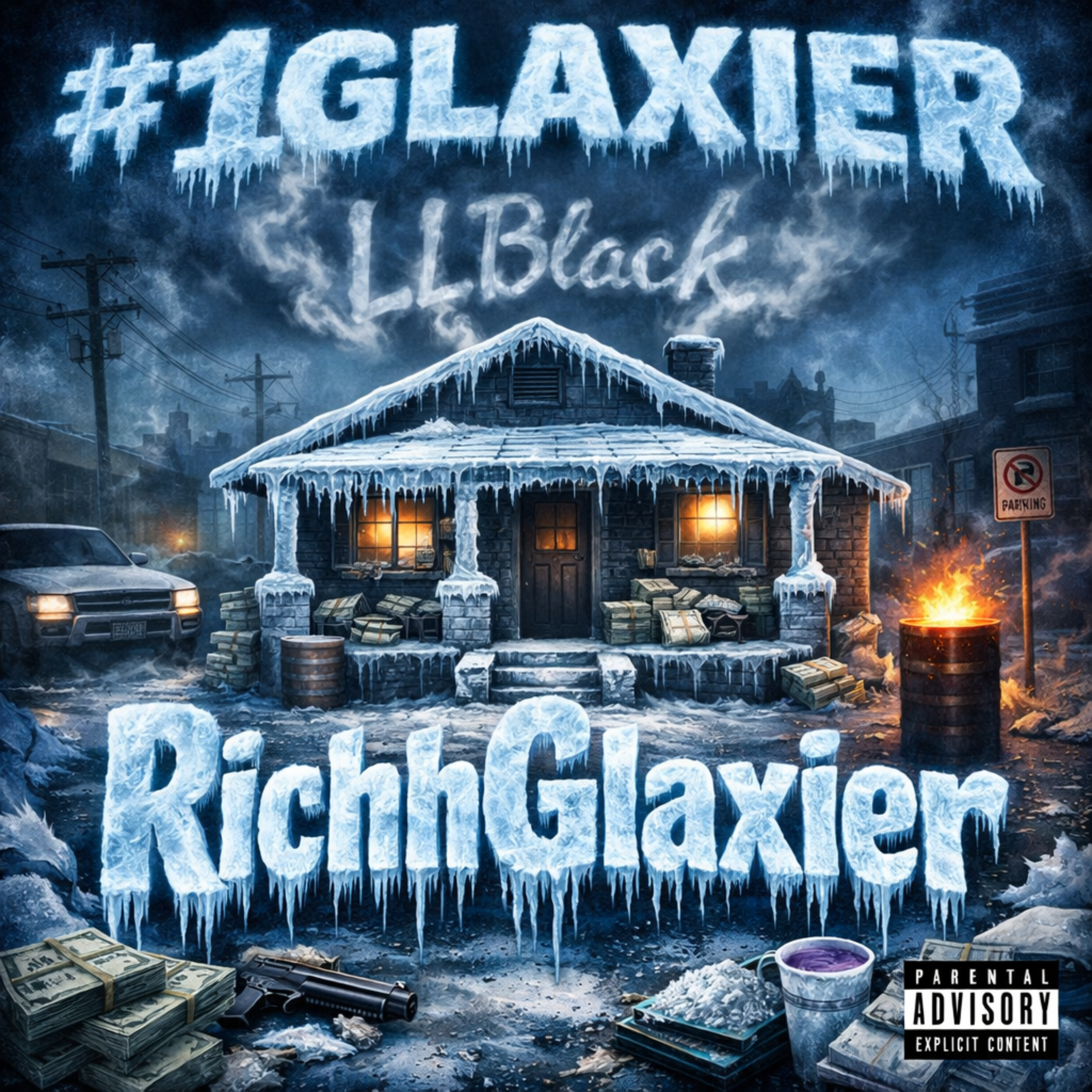#1GLAXIER artwork