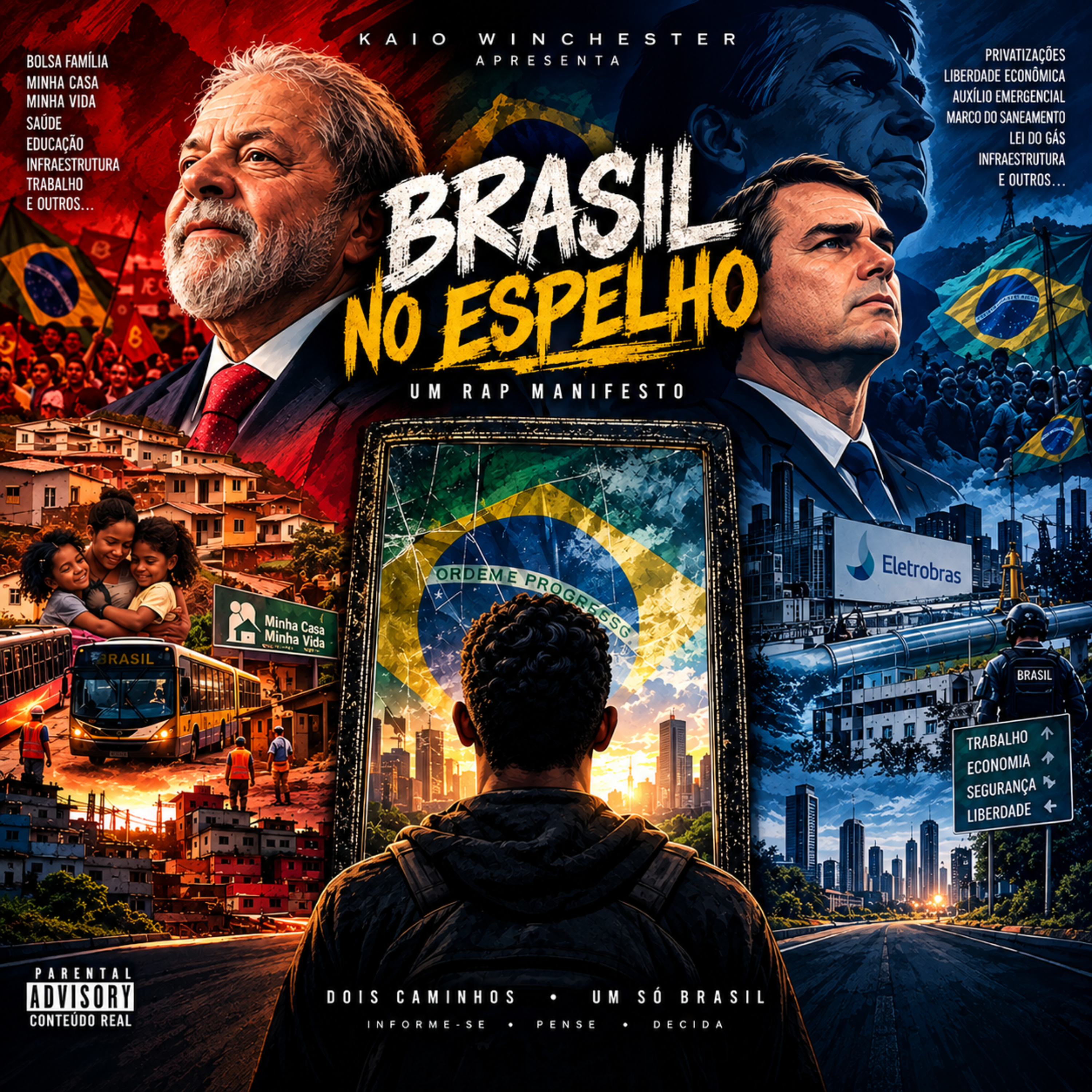 Brasil no espelho by Kaio Winchester cover art