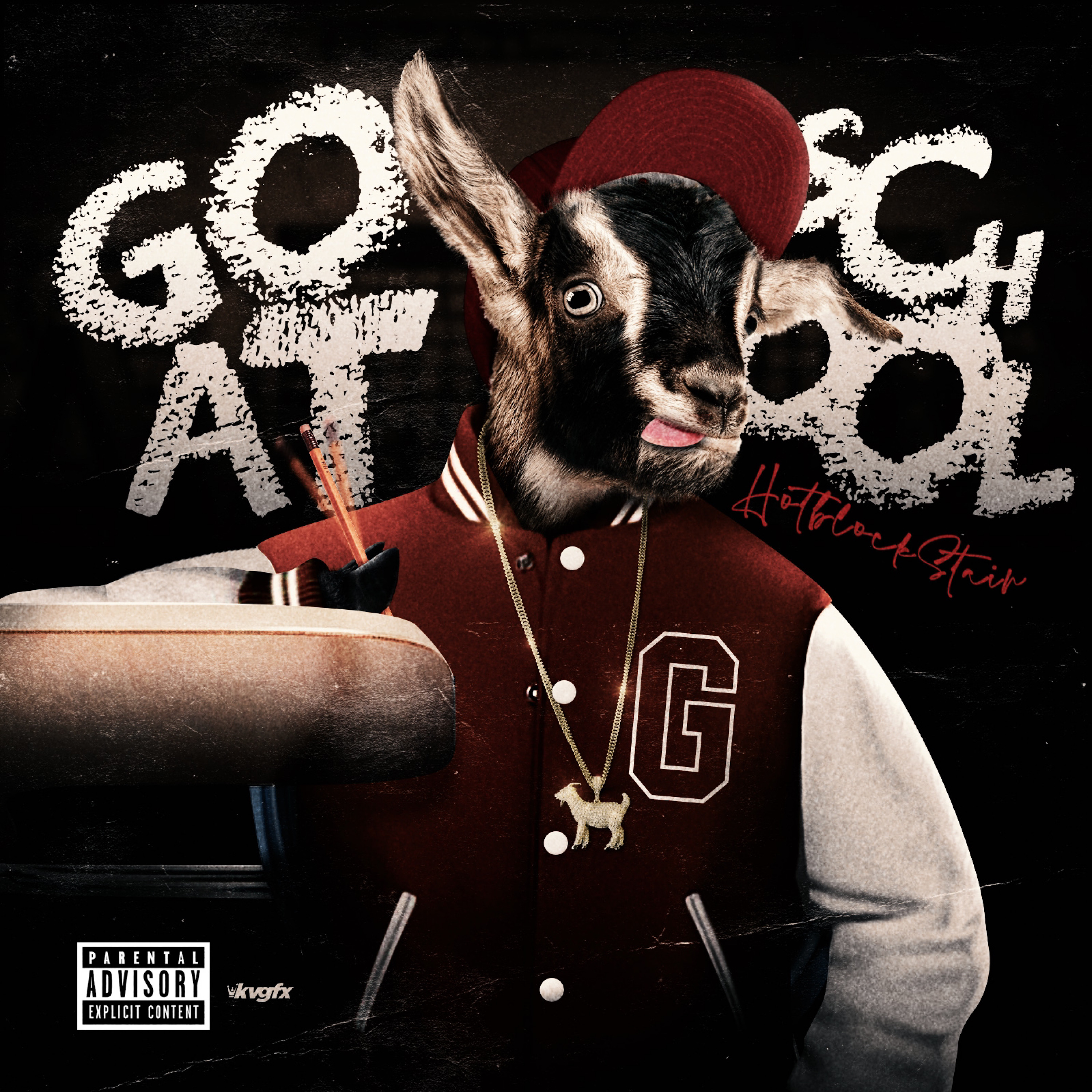 Goat school artwork