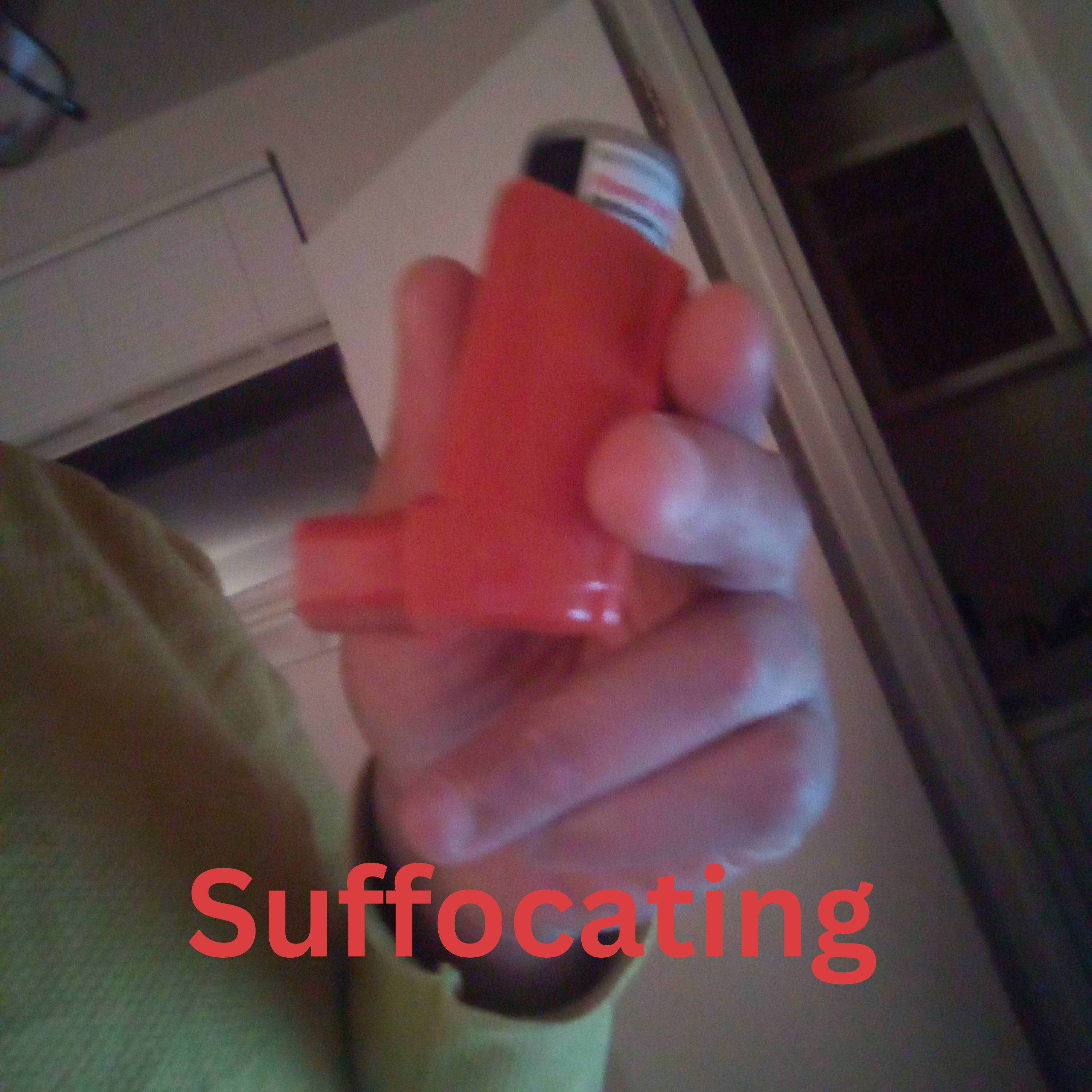 Suffocating artwork
