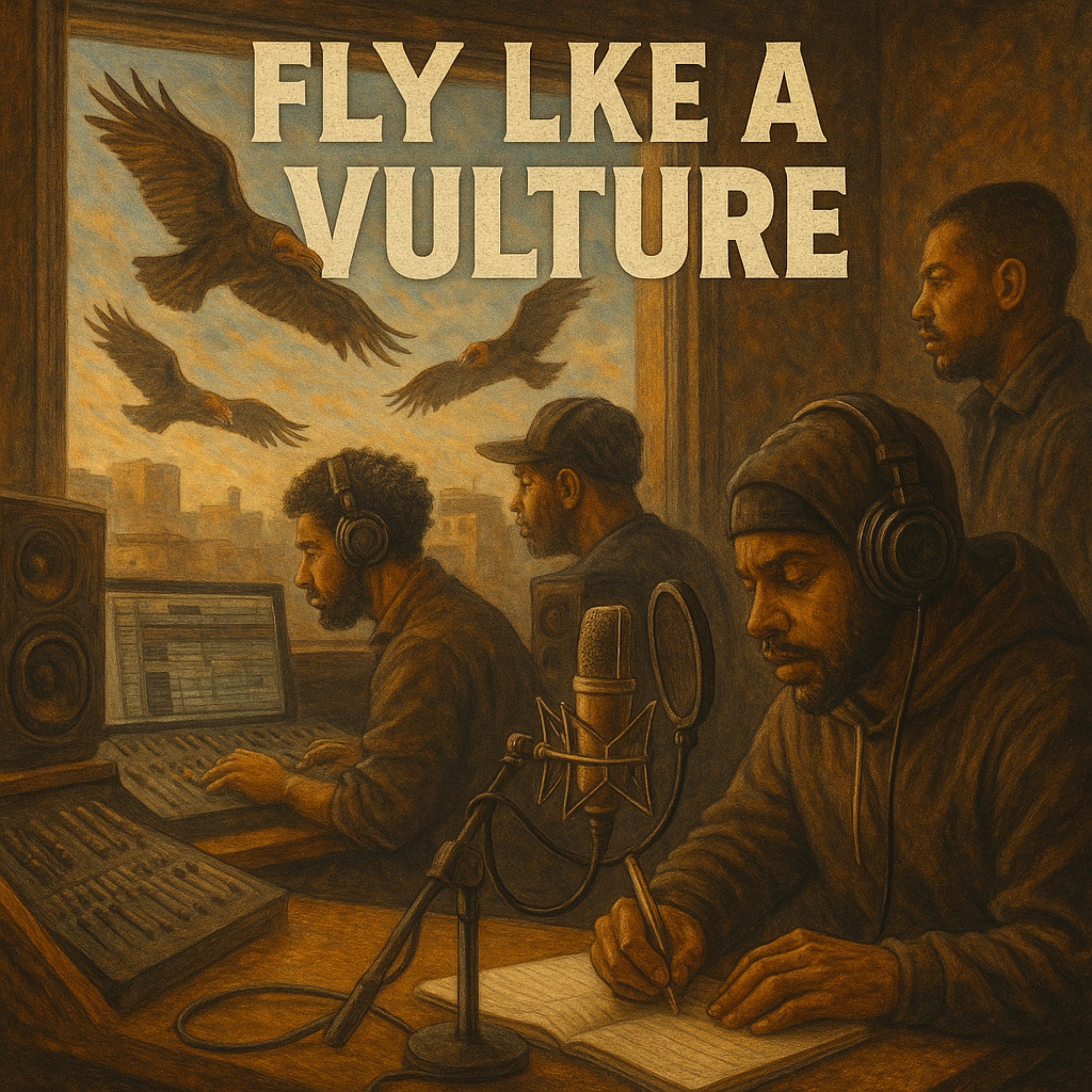 Fly Like A Vulture artwork
