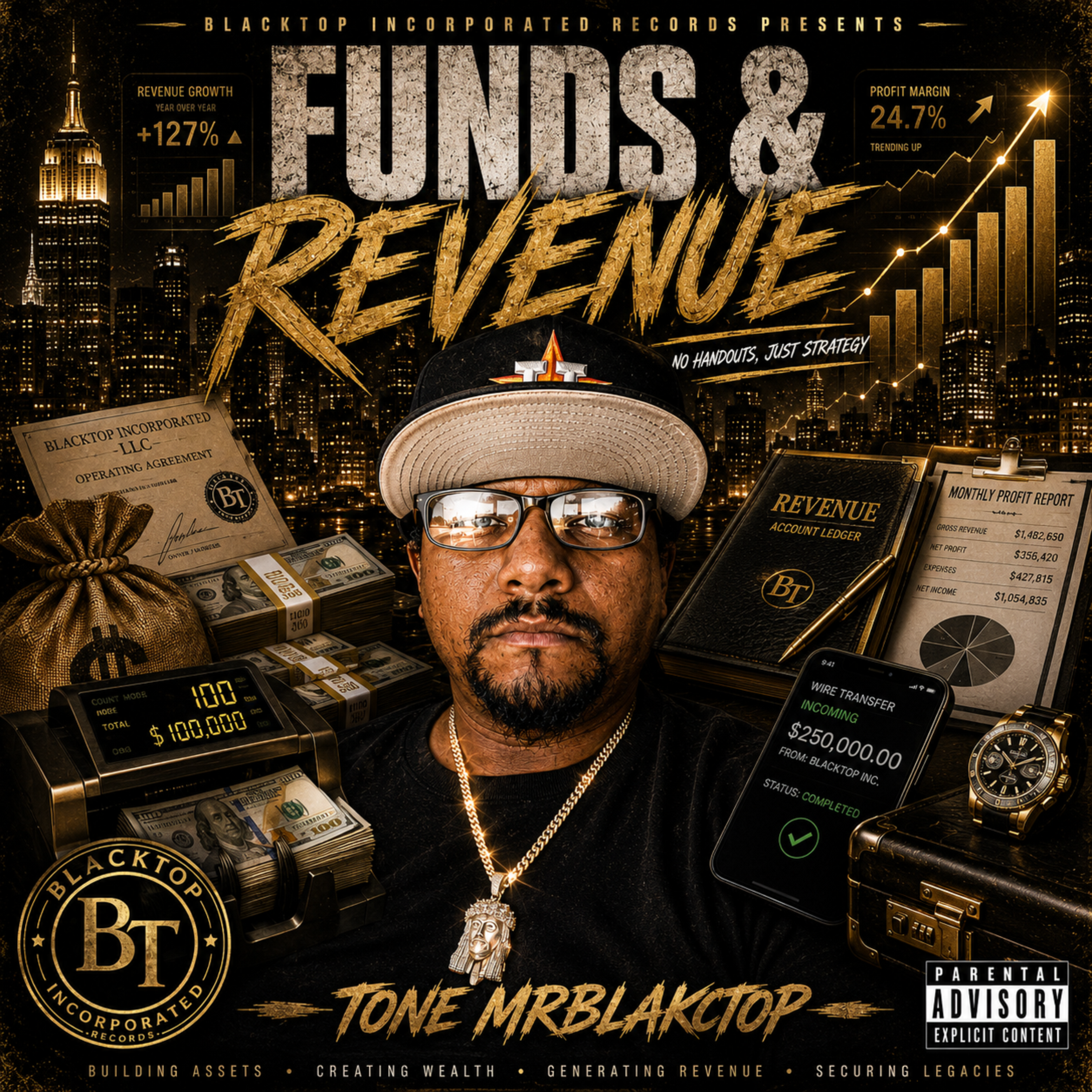 Funds & Revenue by Tone Mrblakctop cover art