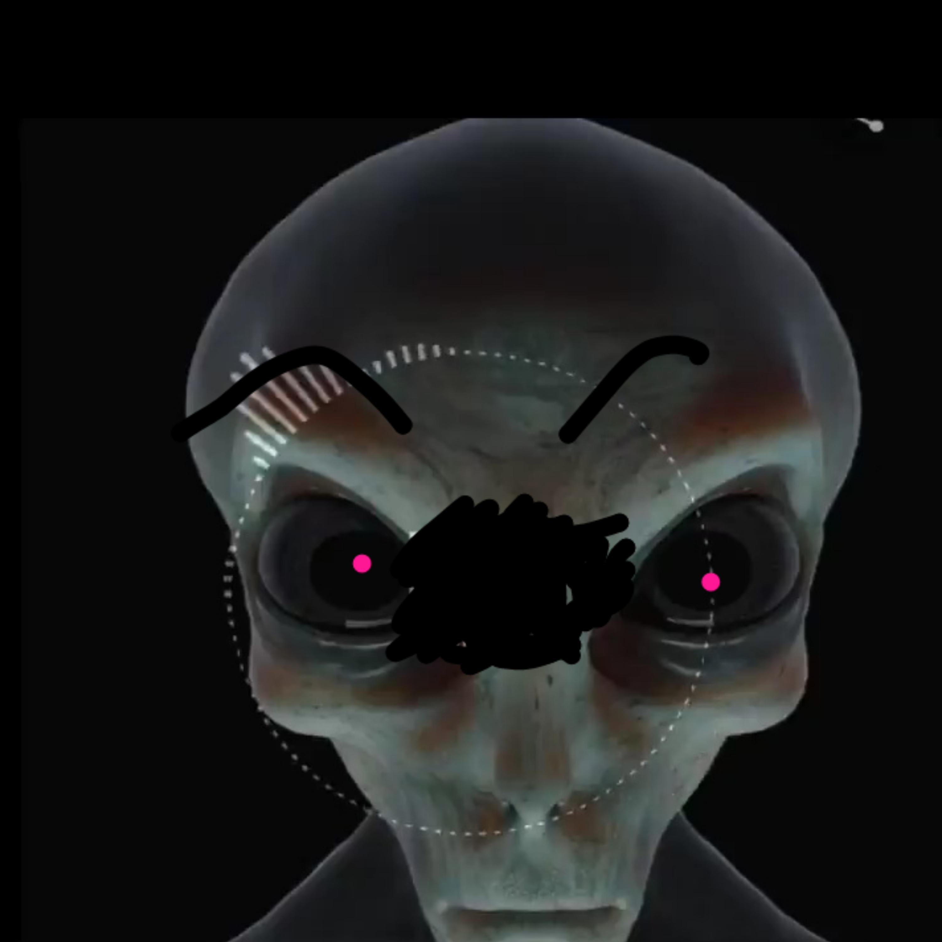 Alien radio artwork
