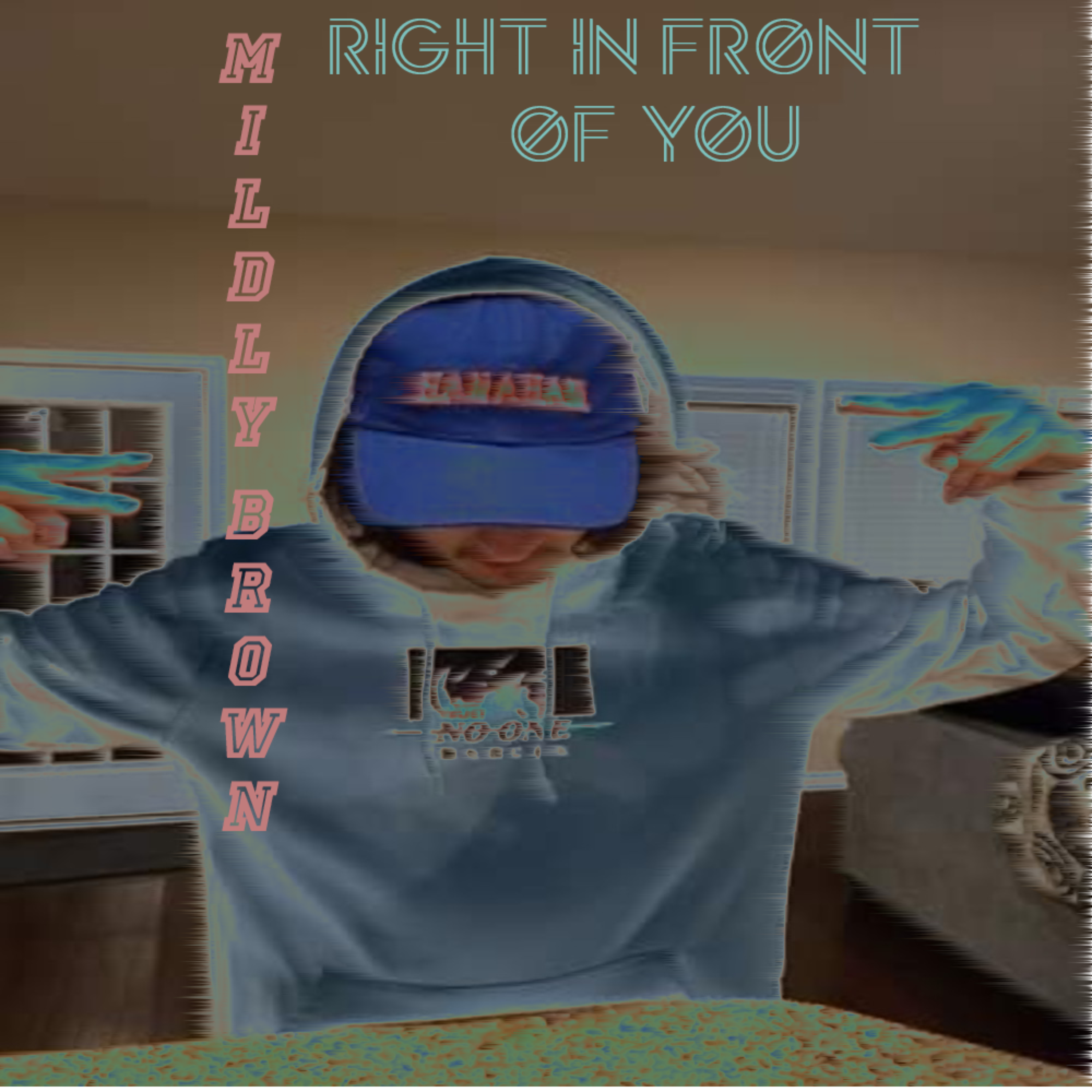 Right in front of you artwork