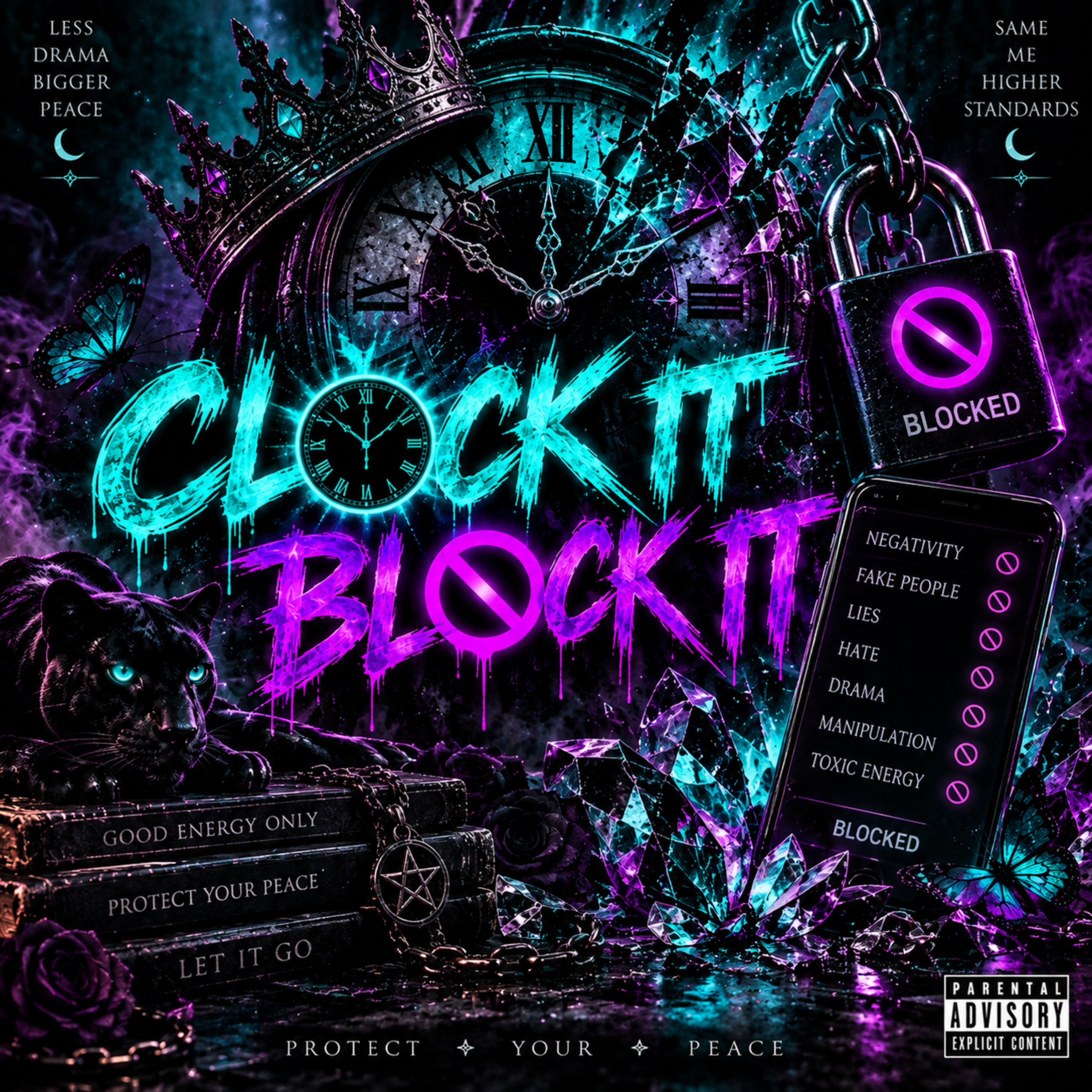 Clock It Block It by Aquarian Vibez cover art