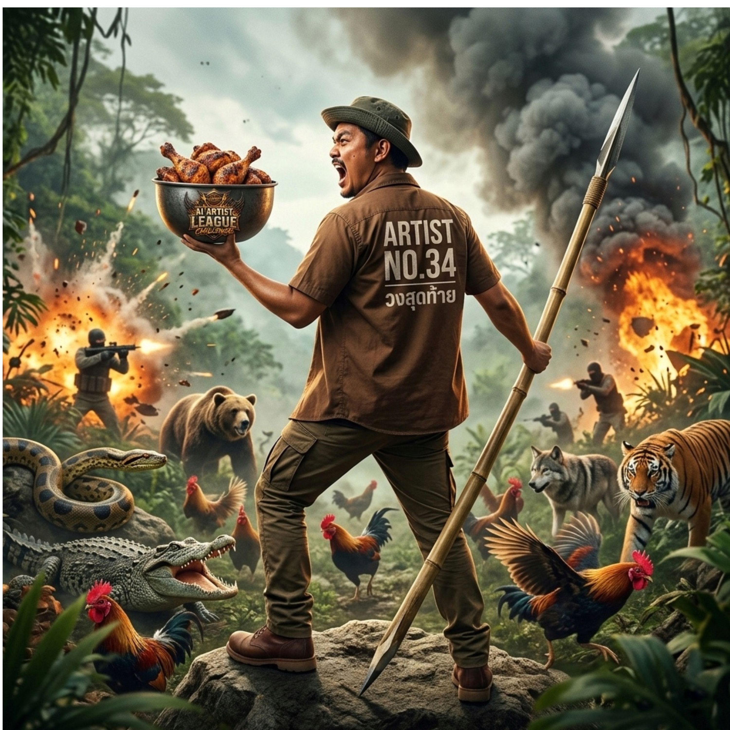 วงสุดท้าย ost.Ai Artist League artwork