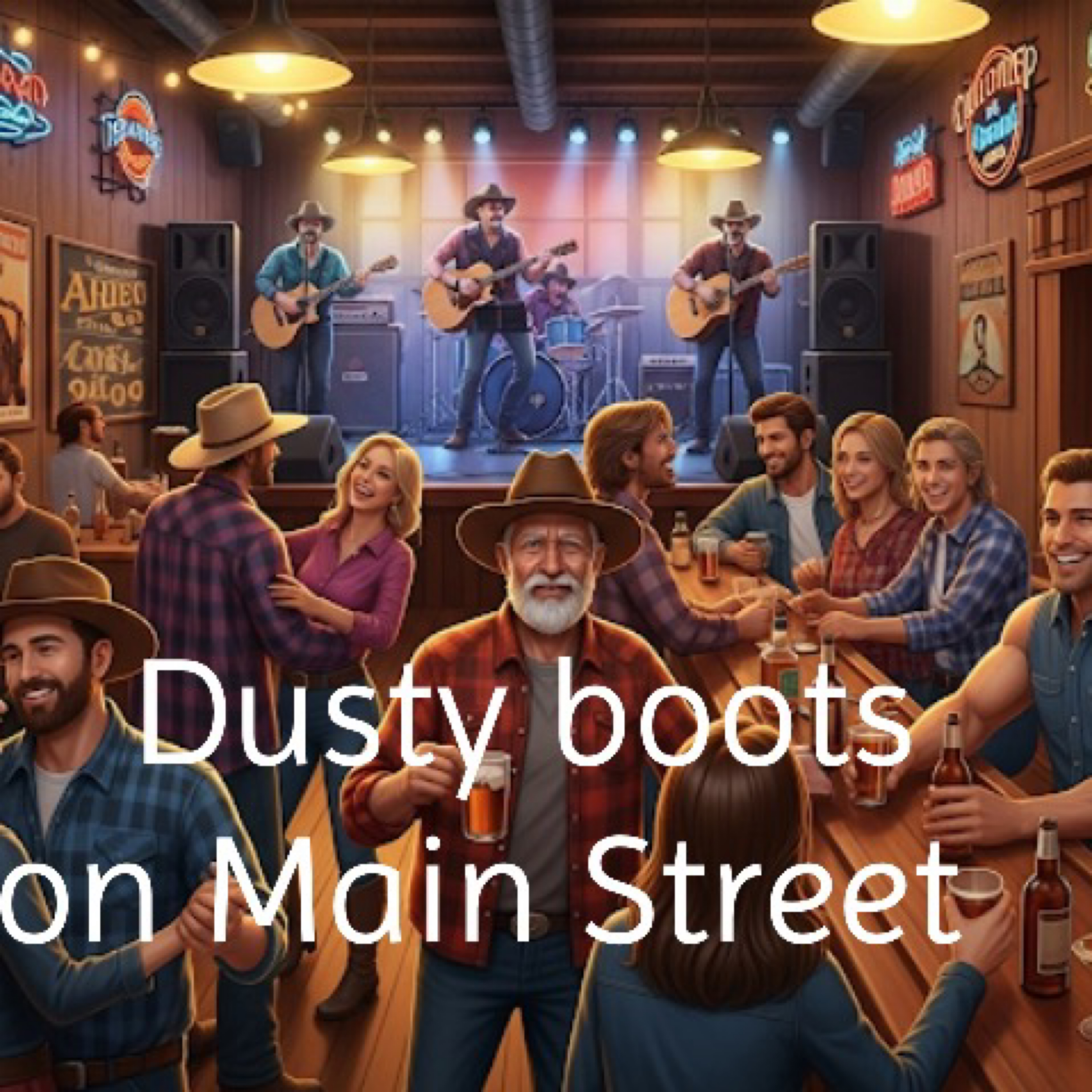 Dusty Boots On Main Street artwork