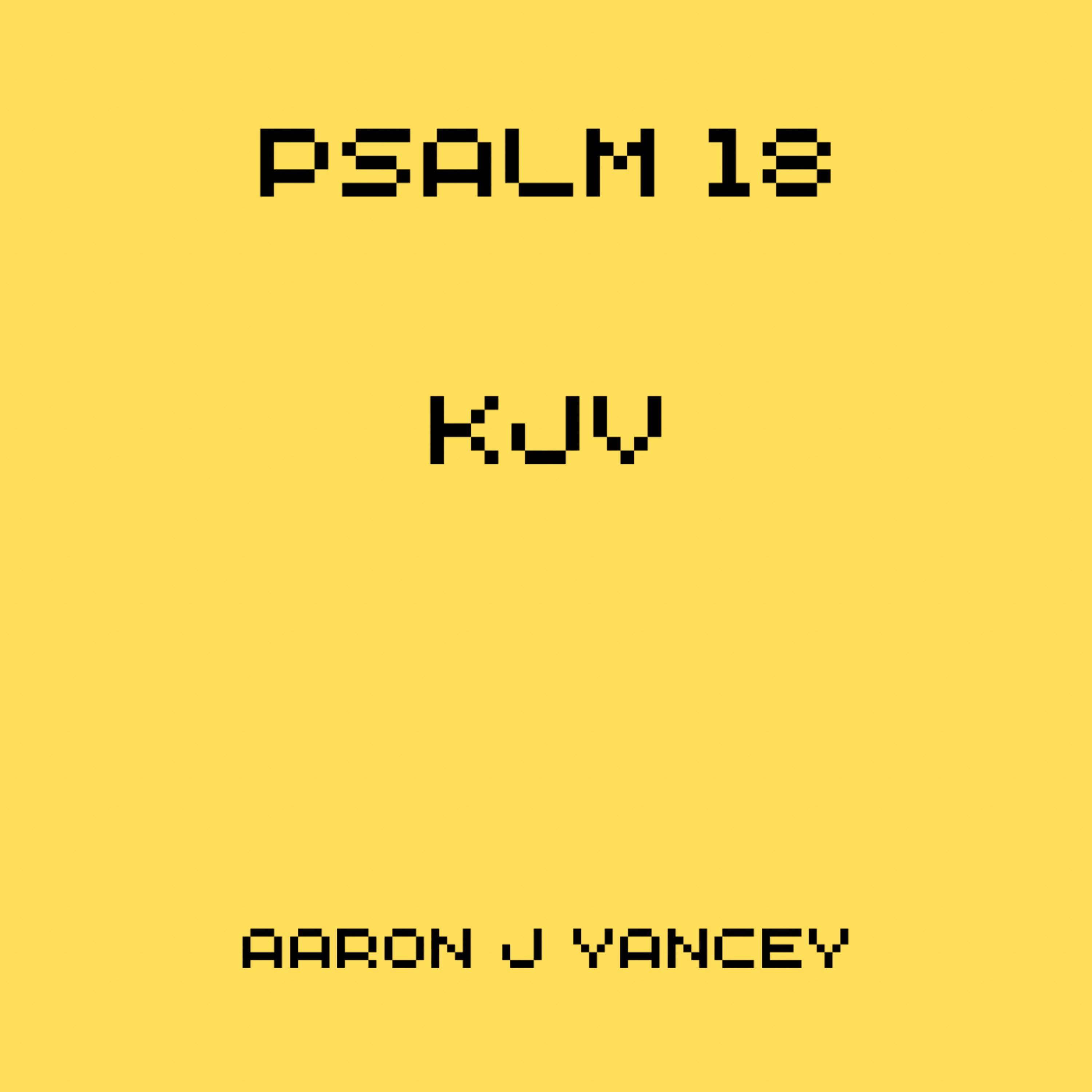 Psalm 18 KJV artwork