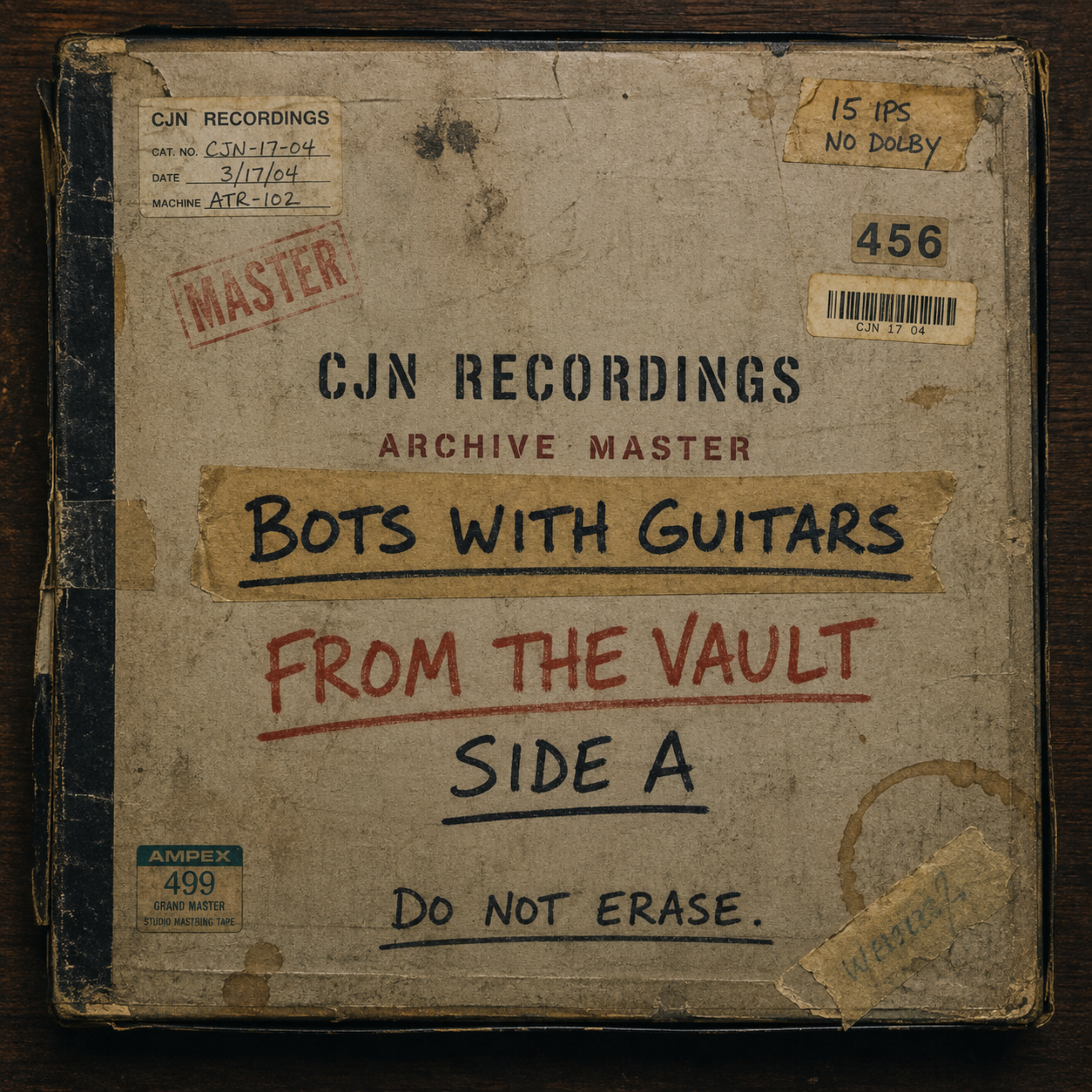 From The Vault: Side A by Bots with guitars cover art