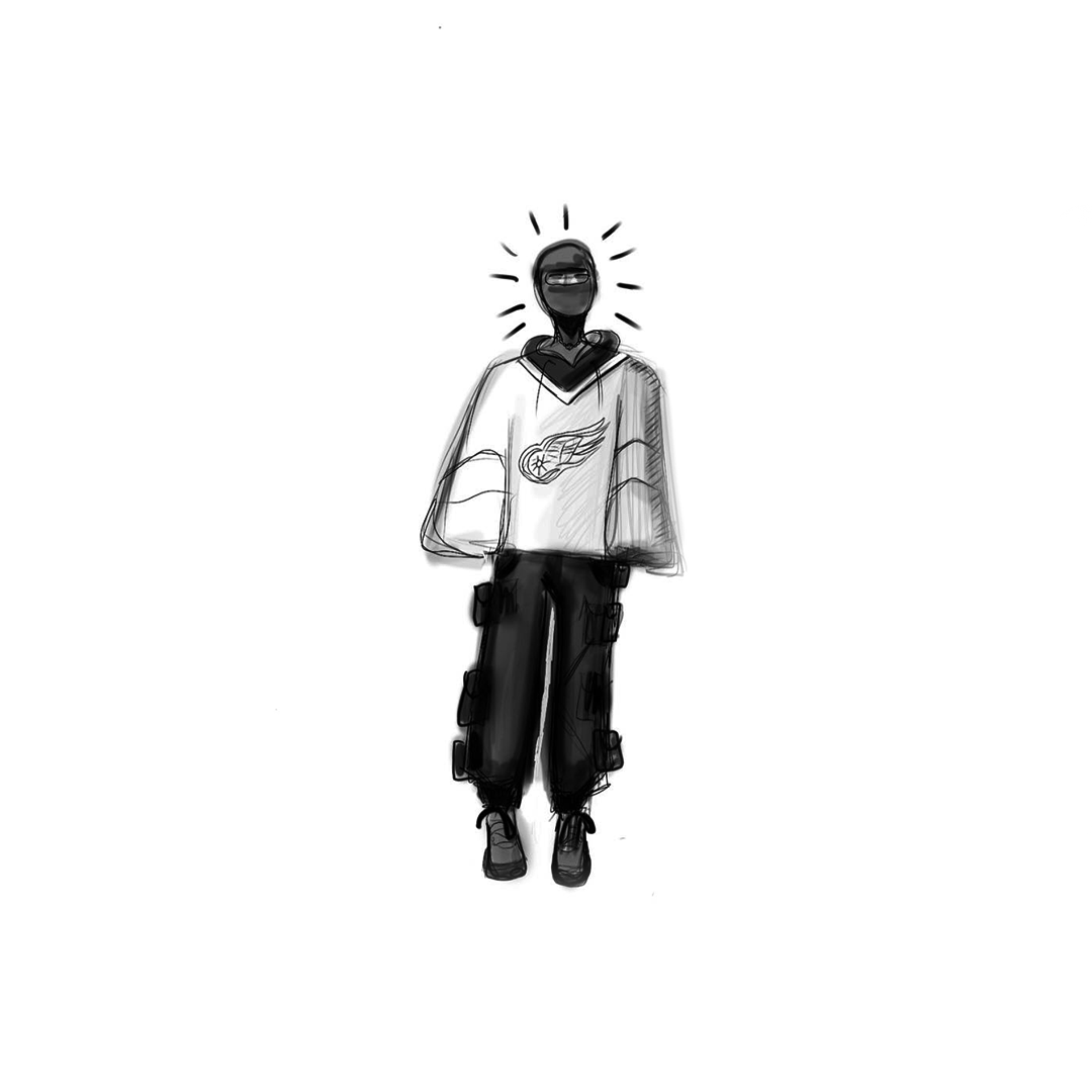 BLK N BLK / WKE UP N THE ROOM WAS PNK artwork